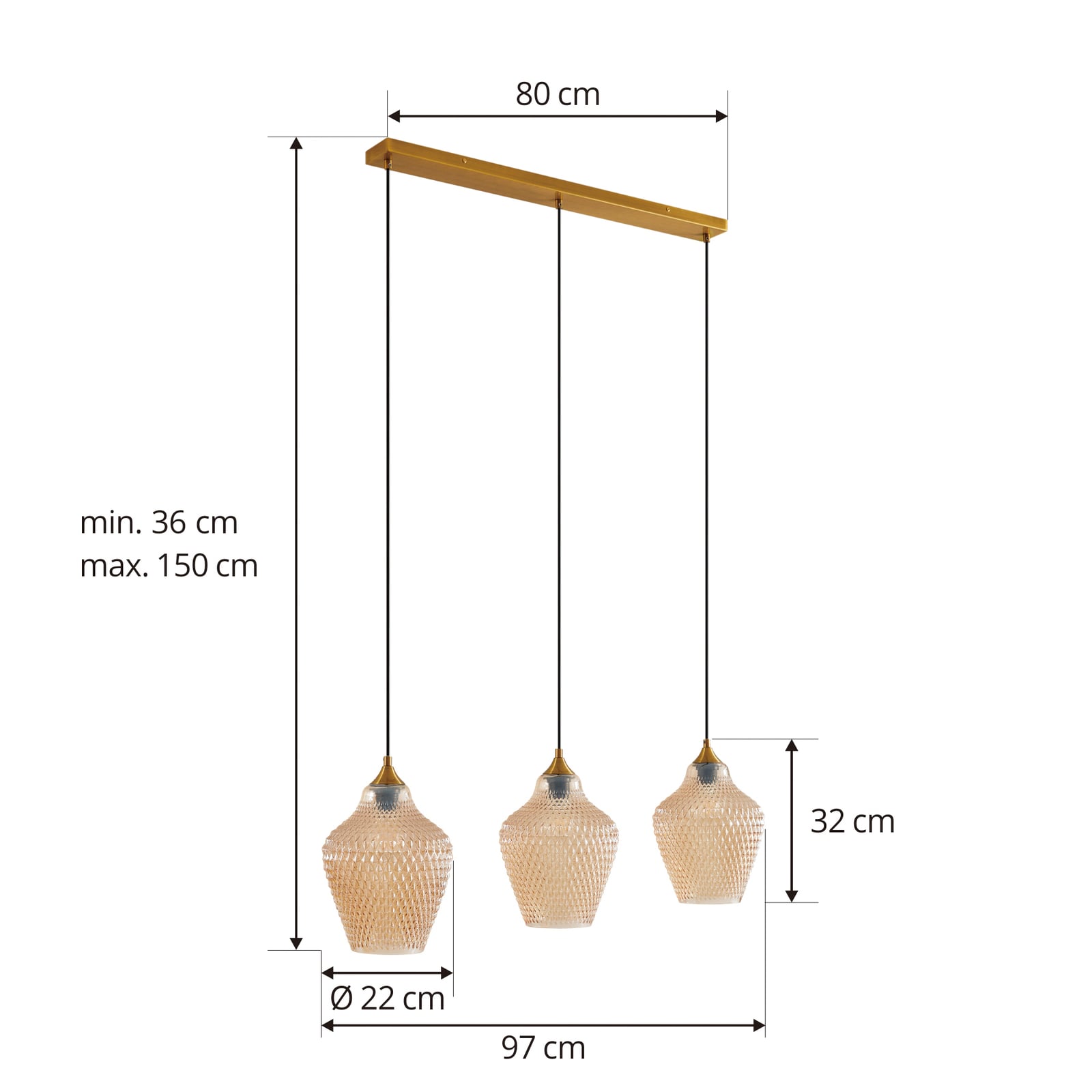 Lindby Drakar Hängeleuchte Hängelampe Leuchte Lampe Pendelleuchte Licht LED - 4251911778199