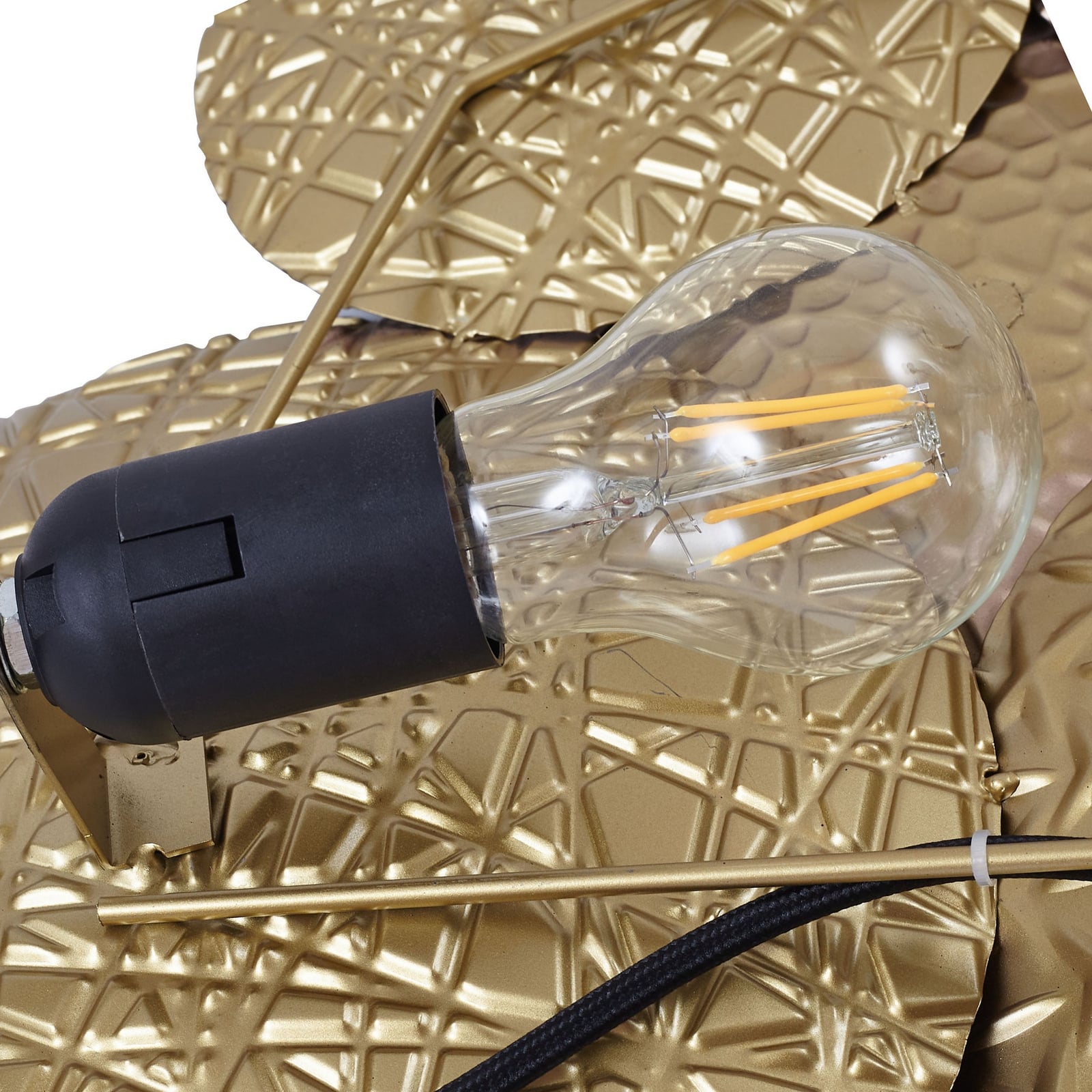 Lindby Wandleuchte Soraya gold/kupfer Metall Wandlampe Lampe Leuchte Spot Licht - 4251911779271