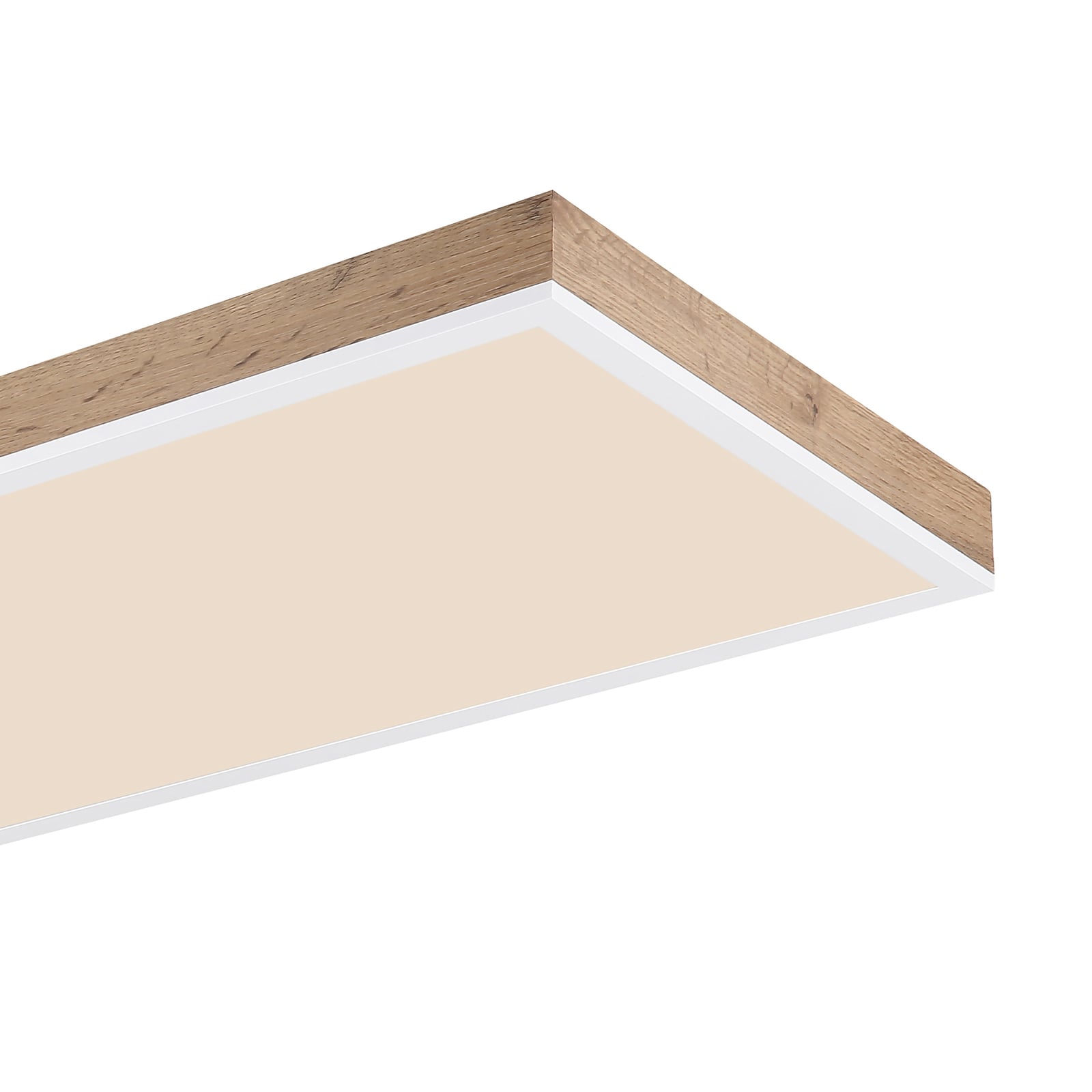 Globo Deckenlampe Doro LED Leuchte dimmbar Holz dunkel 120cm CCT 36W IP20 - 9007371448166