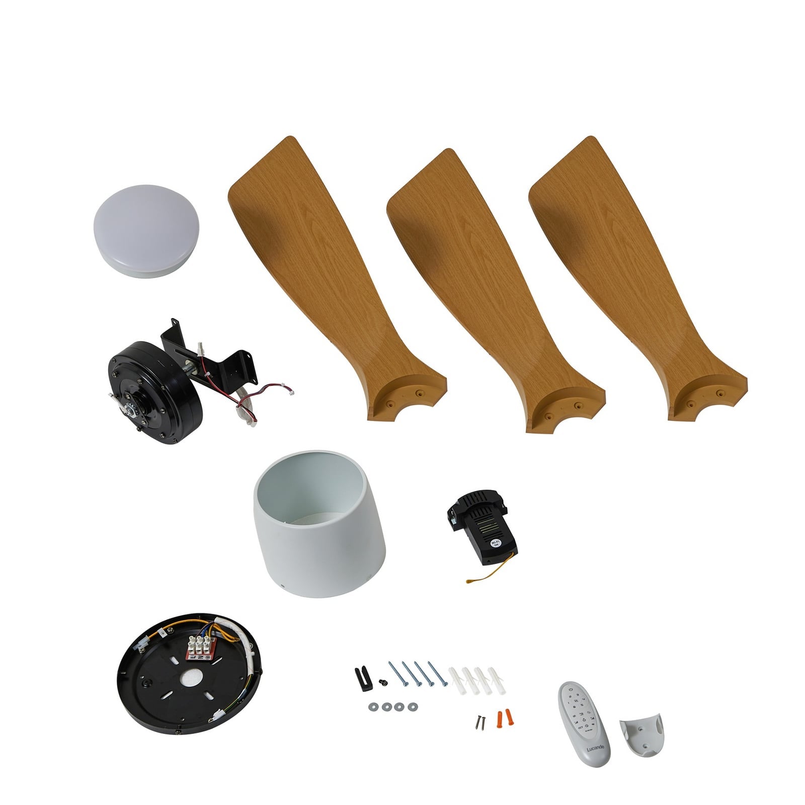 Lucande Moneno Smart-LED-Deckenventilator Ventilator Lampe Leuchte Lüfter Licht - 4251911780062