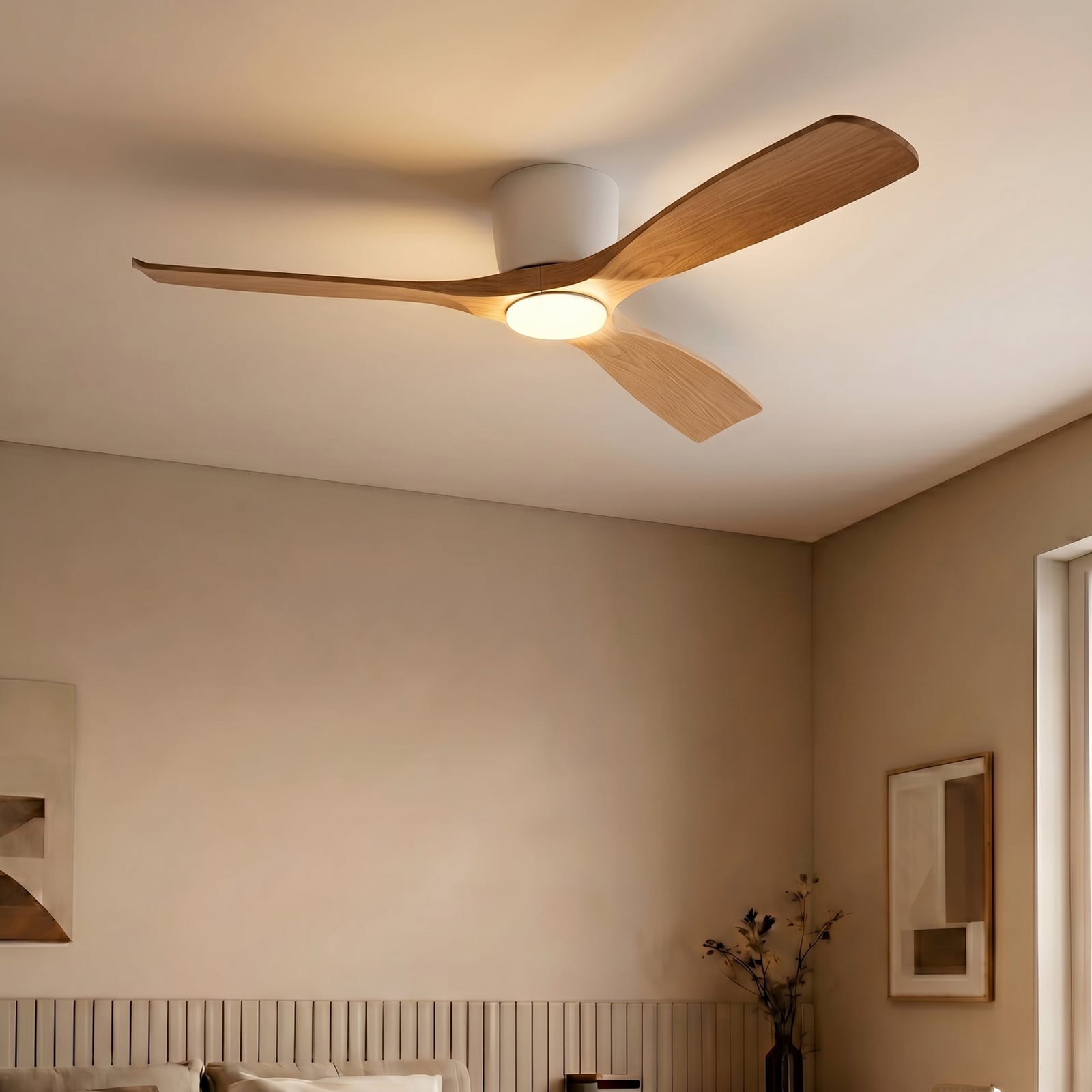 Lucande Moneno Smart-LED-Deckenventilator Ventilator Lampe Leuchte Lüfter Licht - 4251911780062