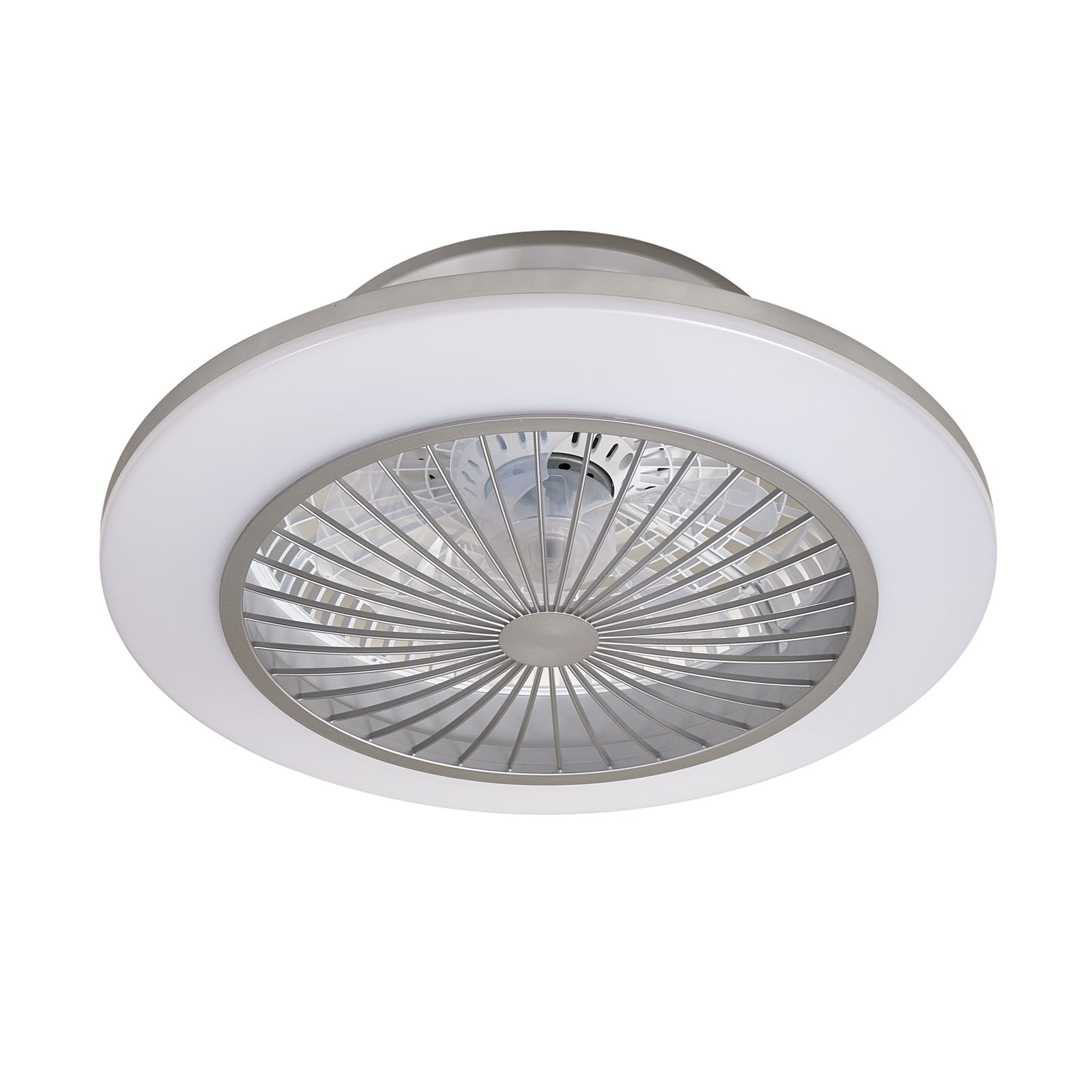 Lindby Deckenventilator Ventilator LED Mamuti silber Fernbedienung Lichtfarbe 55 - 4251911780161