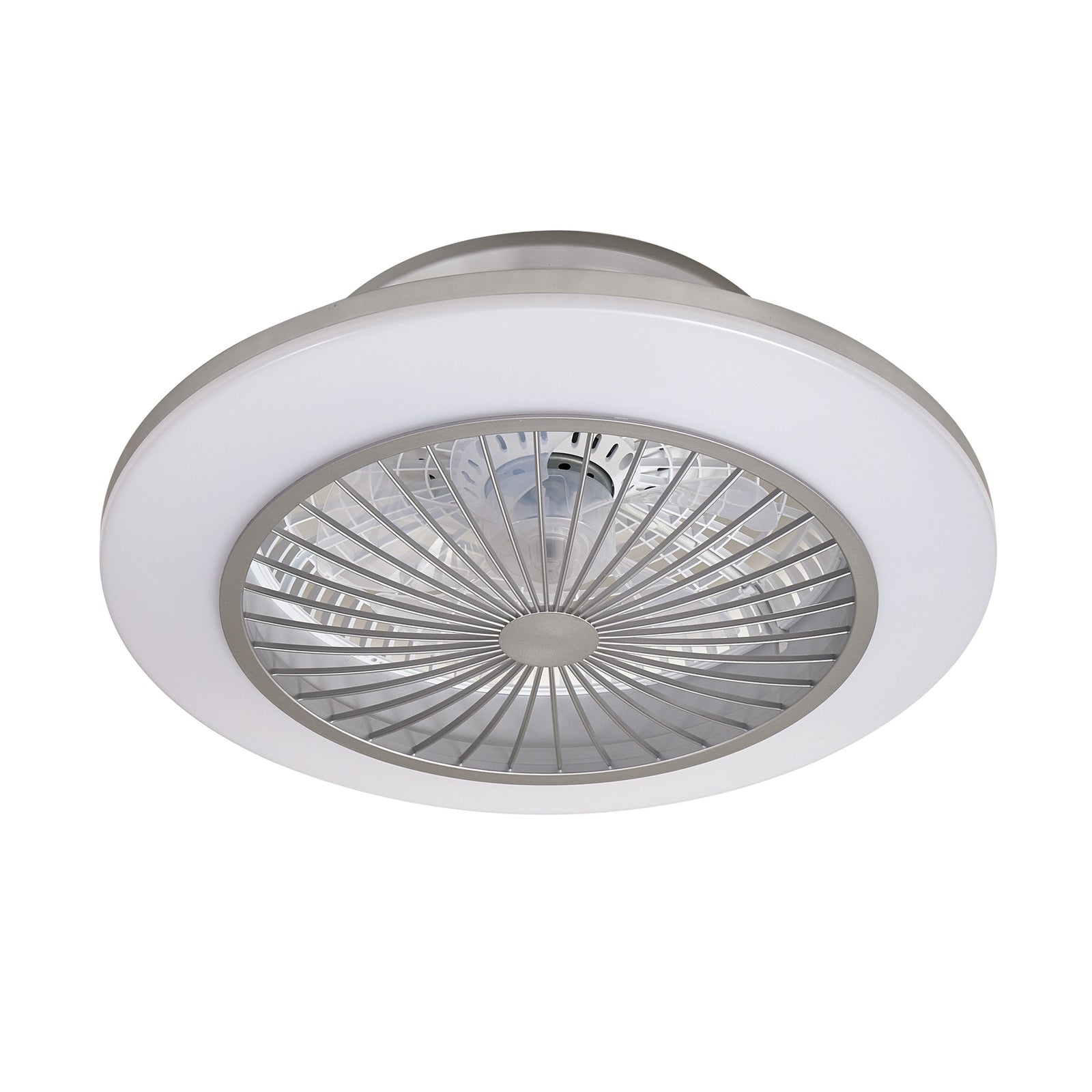 Lindby Deckenventilator Ventilator LED Mamuti silber Fernbedienung Lichtfarbe 55 - 4251911780161