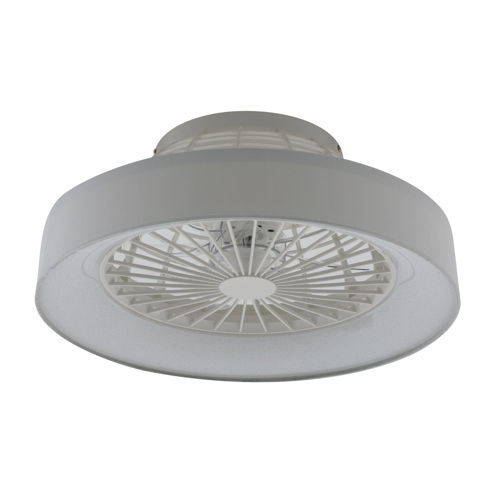 Lindby LED-Deckenventilator Mace Ventilator Deckenventilator weiß leise Ø 47 cm - 4251911780260