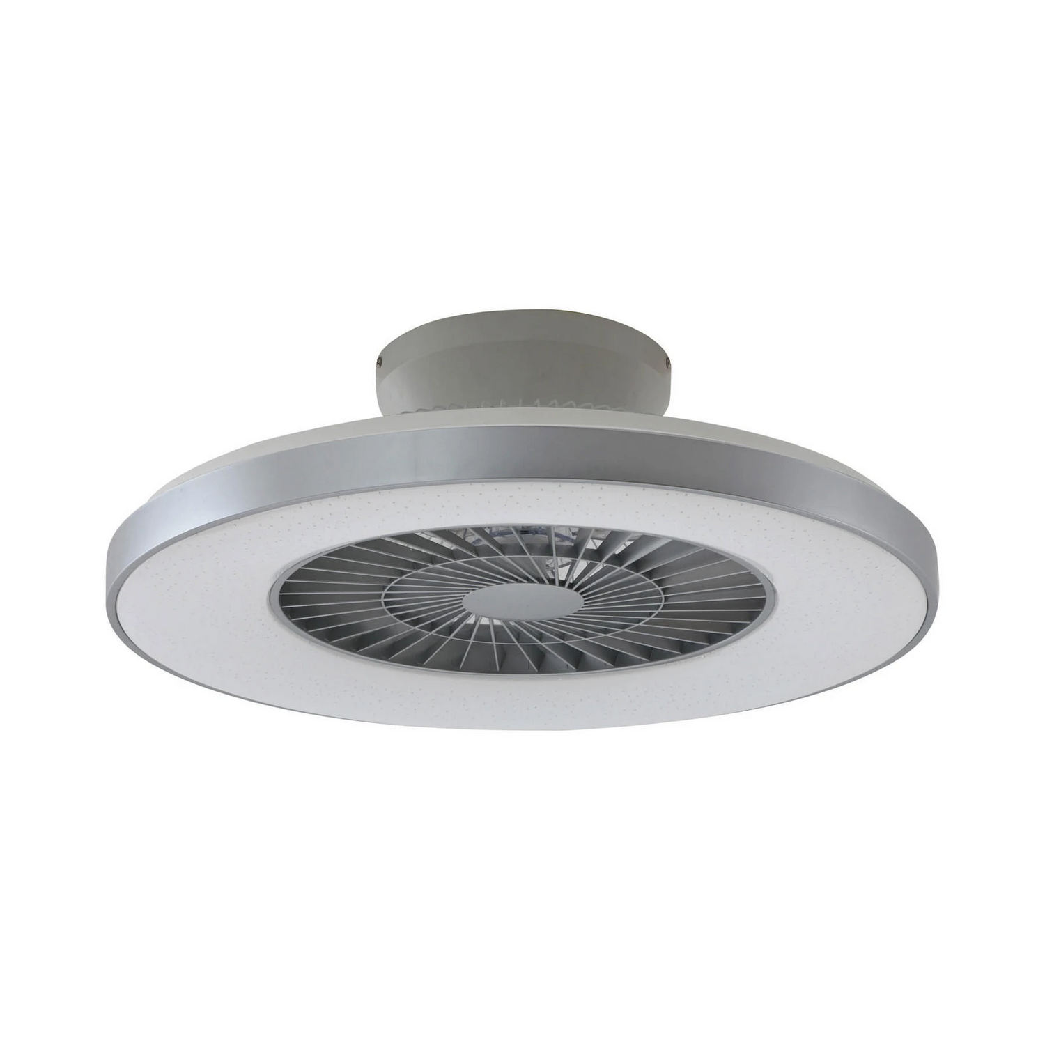 Lindby Smart Led Deckenventilator Ventilator Paavo Silber Leise Tuya Deckenlampe B-Ware - 10022142