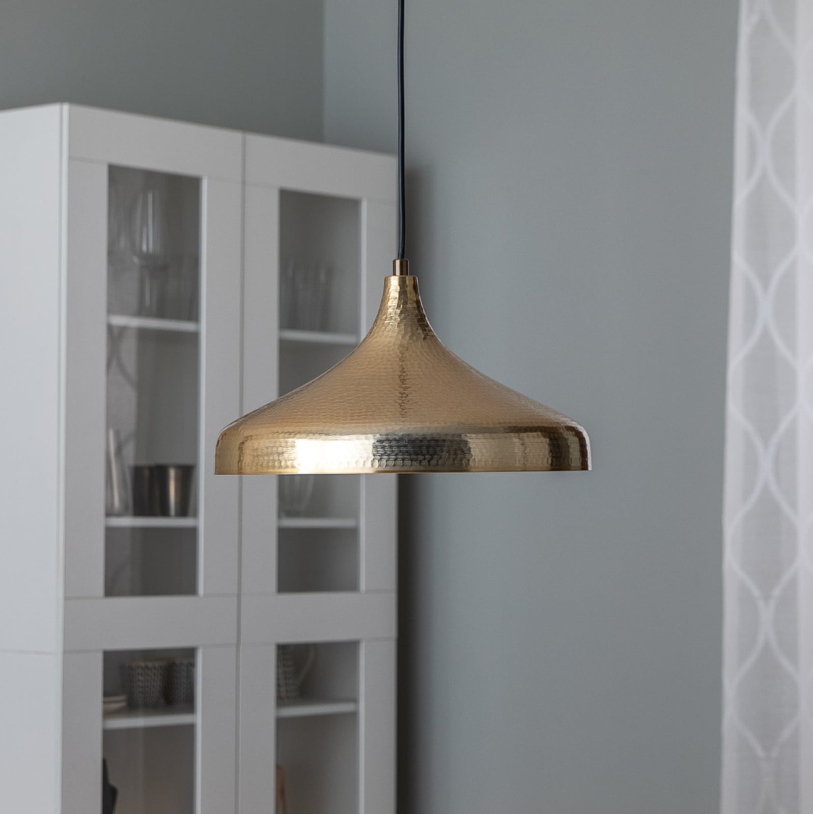 Hängeleuchte Tattoo 2643 Ø36cm gold antik dimmbar Metall Made in Europe - 8681875943665