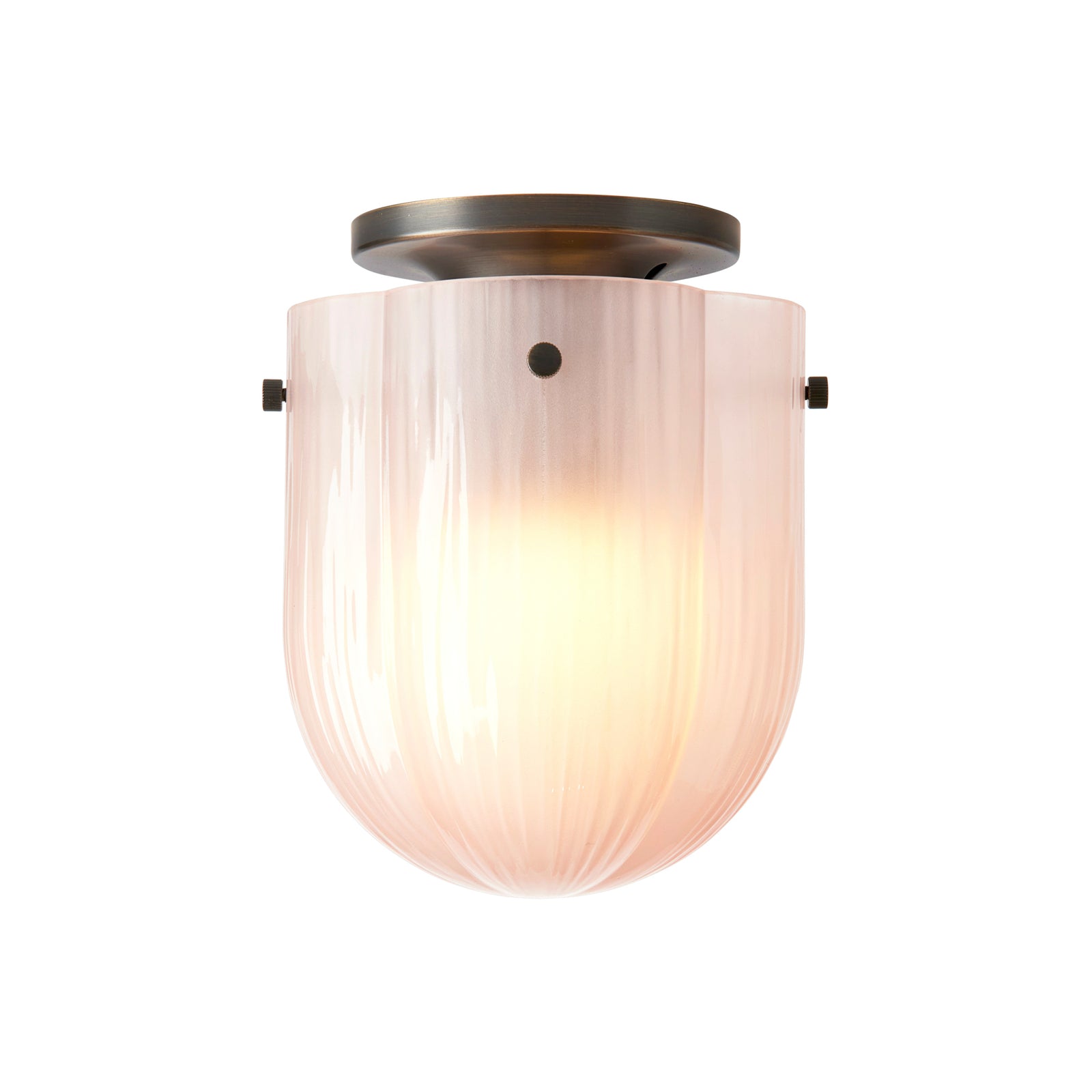 GUBI Deckenleuchte Seine LED Lampe Hängelampe dimmbar messing korallenrosa Ø17cm - 5715015635226