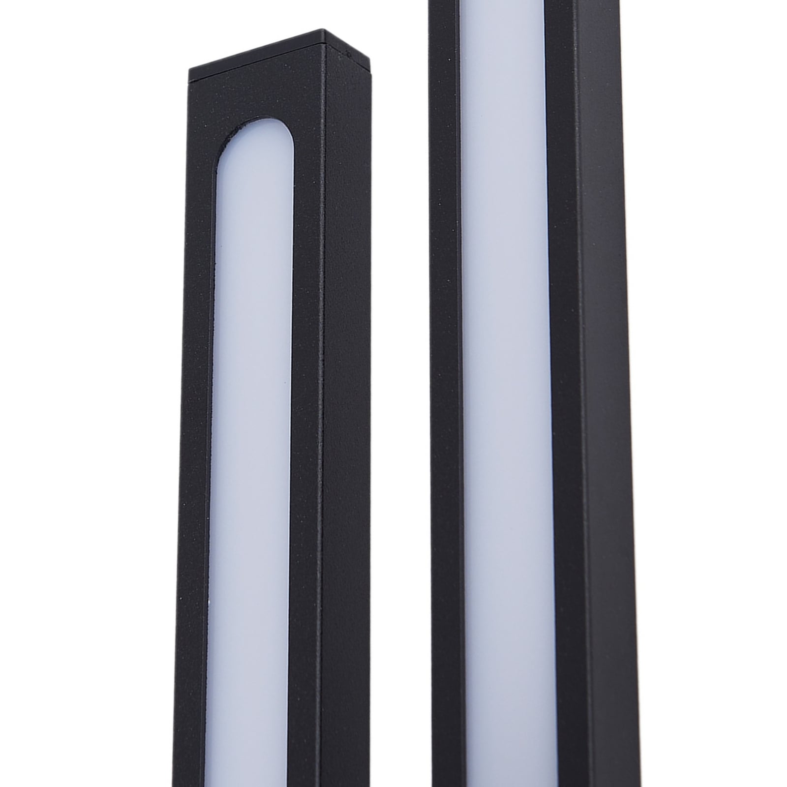 Lindby Außenleuchte Wandlampe LED Außenwandleuchte schwarz Aluminium Sakari 59 c - 4251911786637