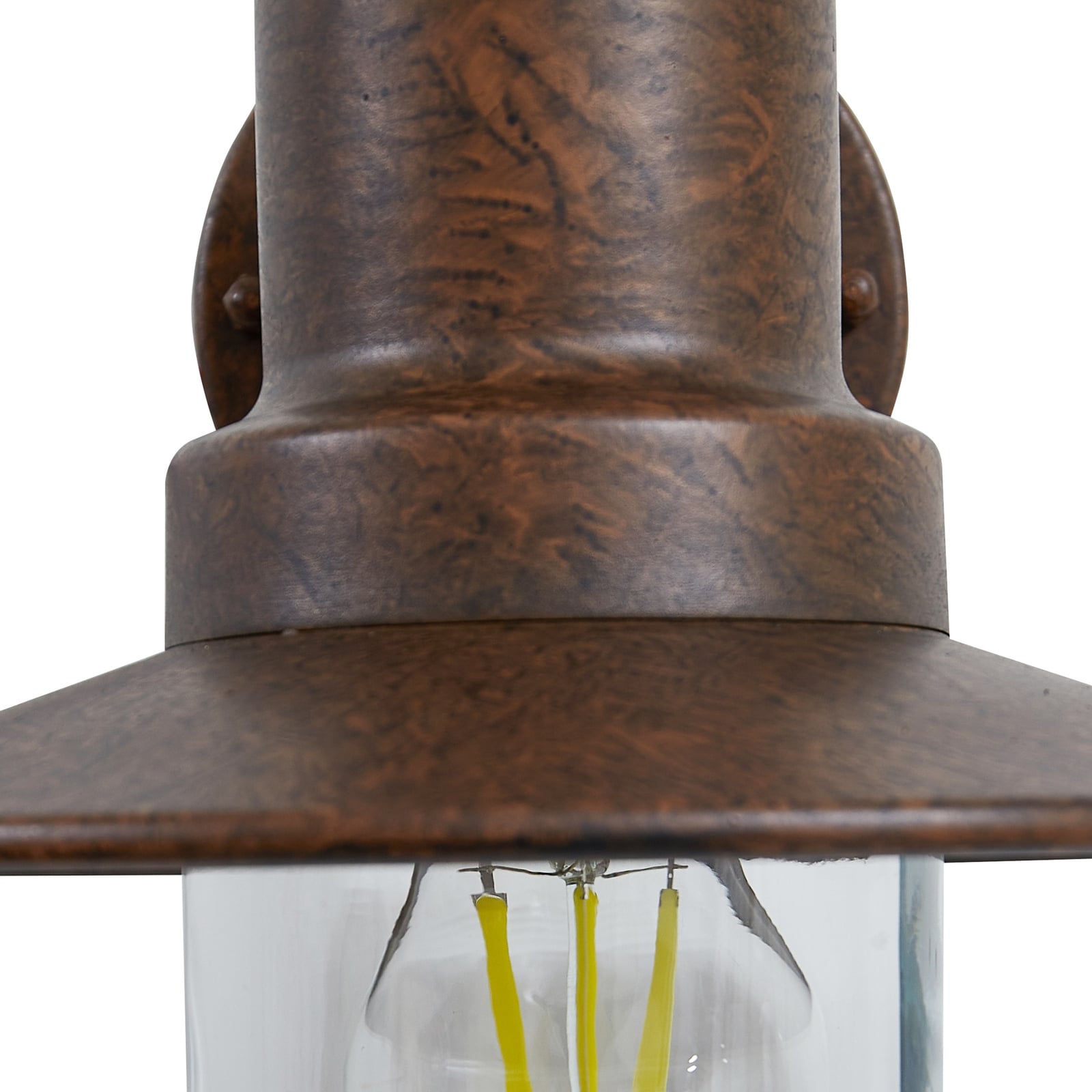 Lindby Eloretta Draußen Wandleuchte Rost Stahl Lampe Licht Außenlampe Leuchte - 4251911786736