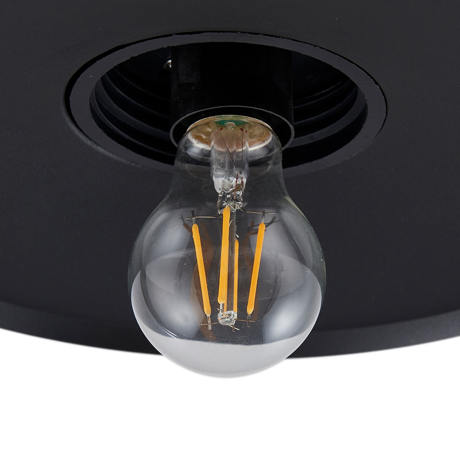 Lindby Außenwandleuchte Bilma rostfarben Alu Glas 29 cm Wandlampe Lampe Leuchte - 4251911786767
