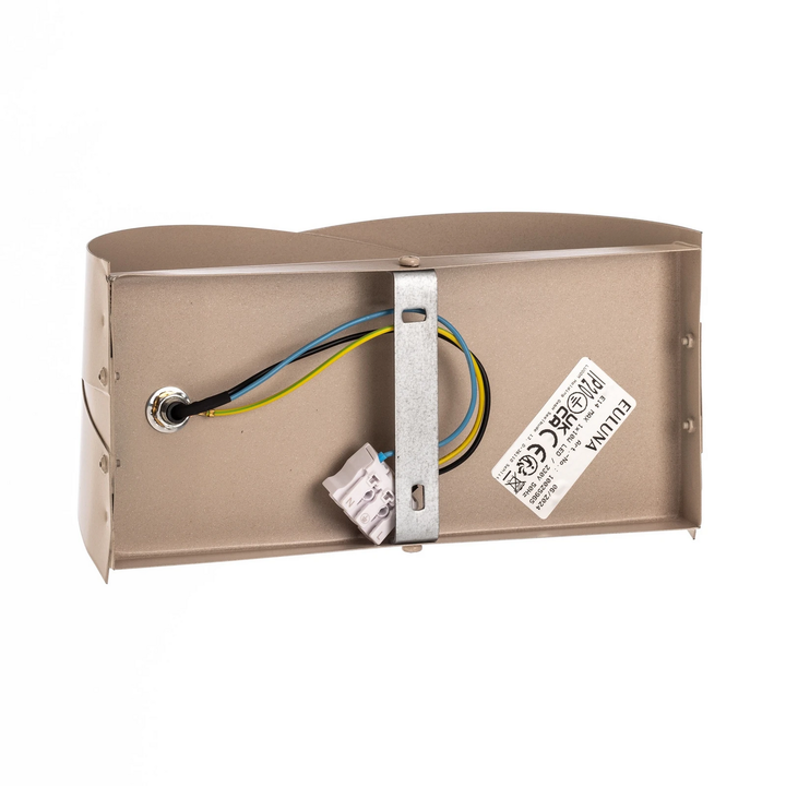 Euluna Wandleuchte Tornado Wandlampe Leuchte Lampe E14 Ip20 Beige B-Ware - 10025965