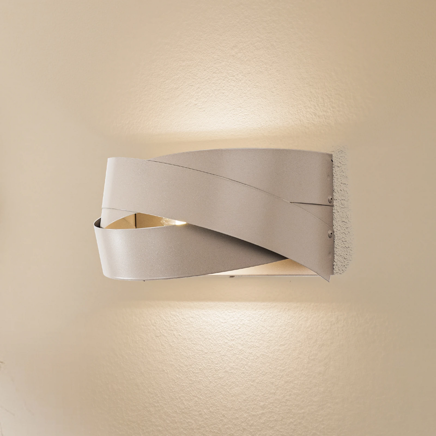 Euluna Wandleuchte Tornado Wandlampe Leuchte Lampe E14 Ip20 Beige B-Ware - 10025965