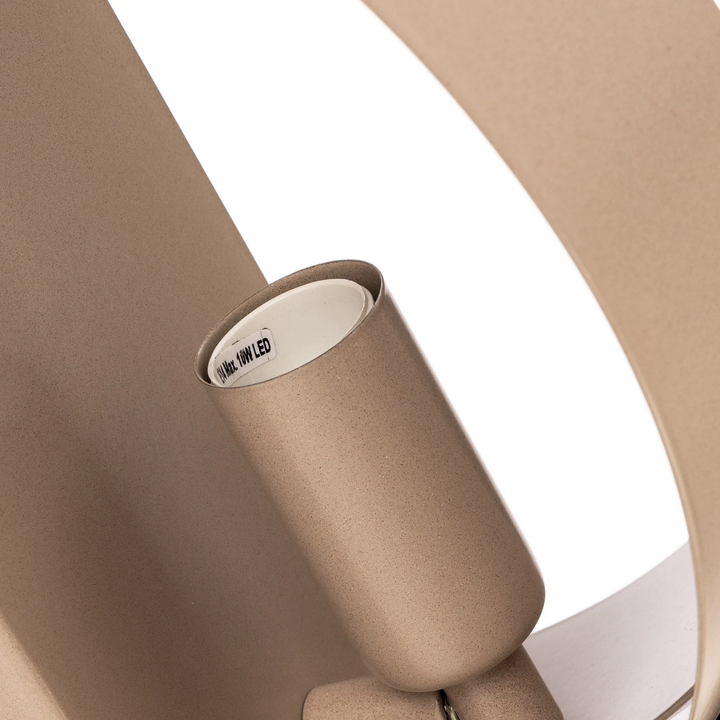 Euluna Wandleuchte Tornado Wandlampe Leuchte Lampe E14 Ip20 Beige B-Ware - 10025965