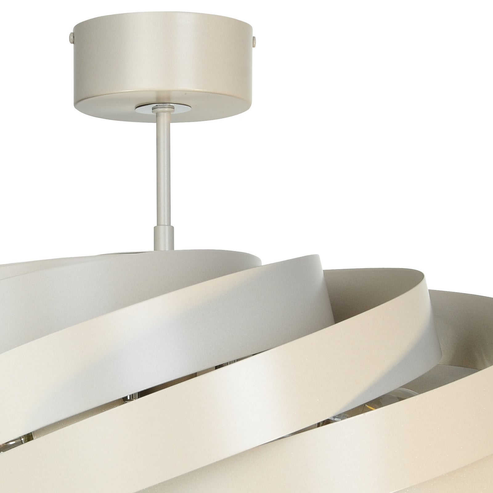 Euluna Deckenleuchte Vento beige 60 cm dimmbar 4x15W E27 Metall IP20 - 4251911787337