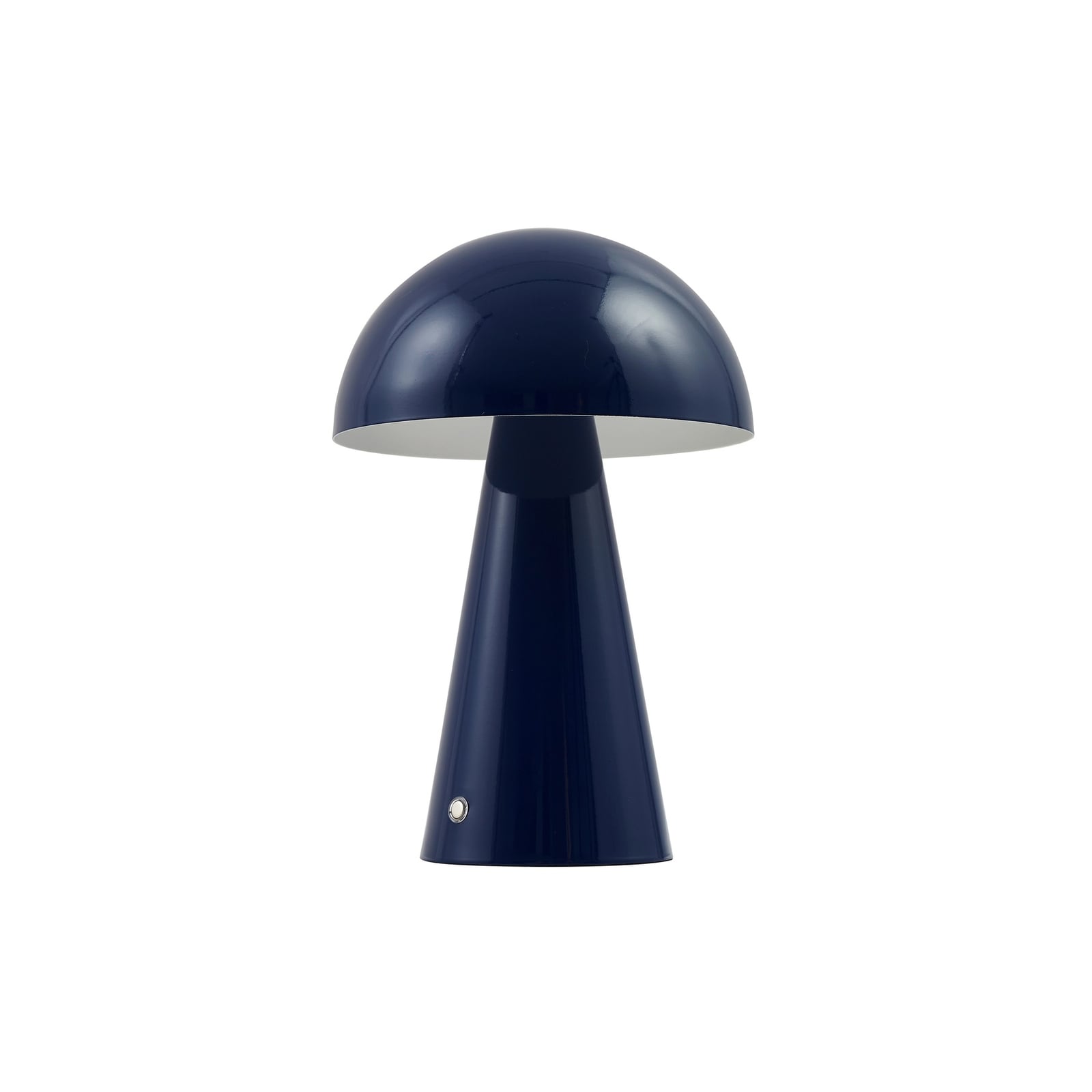 Lindby LED-Akkutischlampe Nevijo blau Ø20cm dimmbar USB 3000K 230 Lumen - 4251911791525