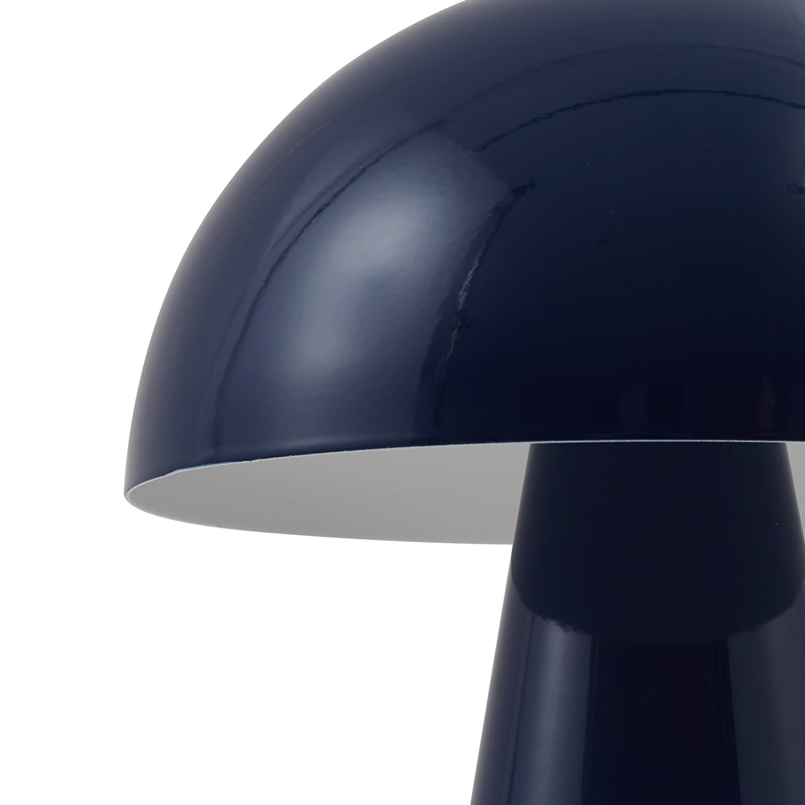 Lindby LED-Akkutischlampe Nevijo blau Ø20cm dimmbar USB 3000K 230 Lumen - 4251911791525