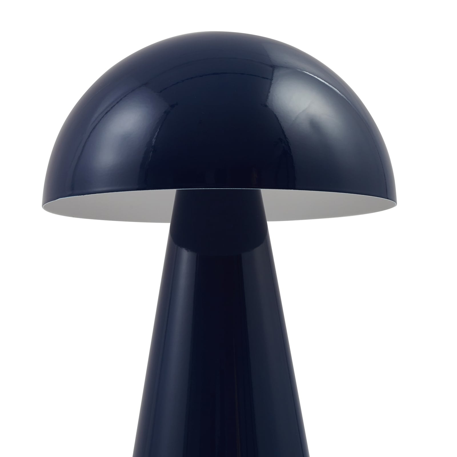Lindby LED-Akkutischlampe Nevijo blau Ø20cm dimmbar USB 3000K 230 Lumen - 4251911791525