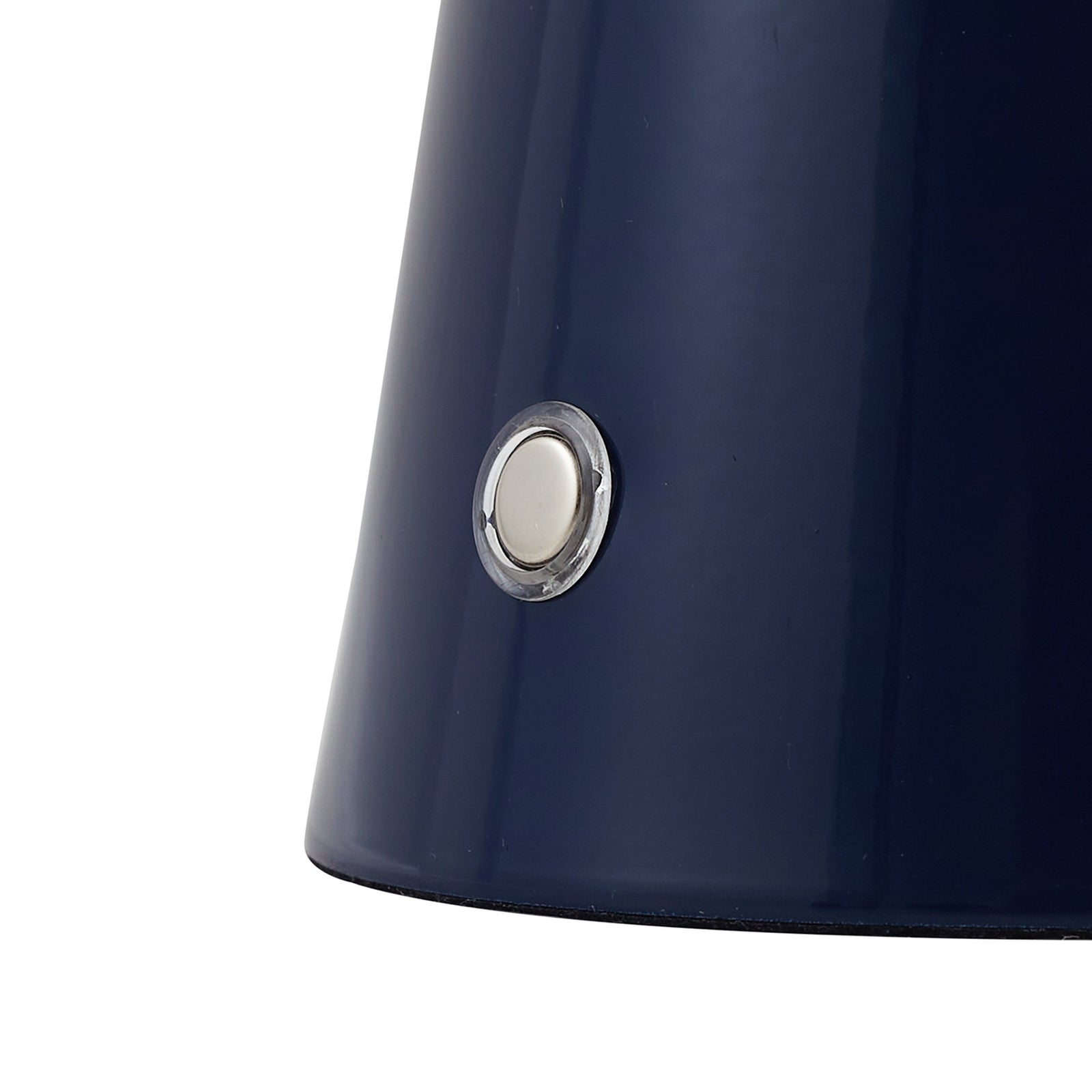 Lindby LED-Akkutischlampe Nevijo blau Ø20cm dimmbar USB 3000K 230 Lumen - 4251911791525