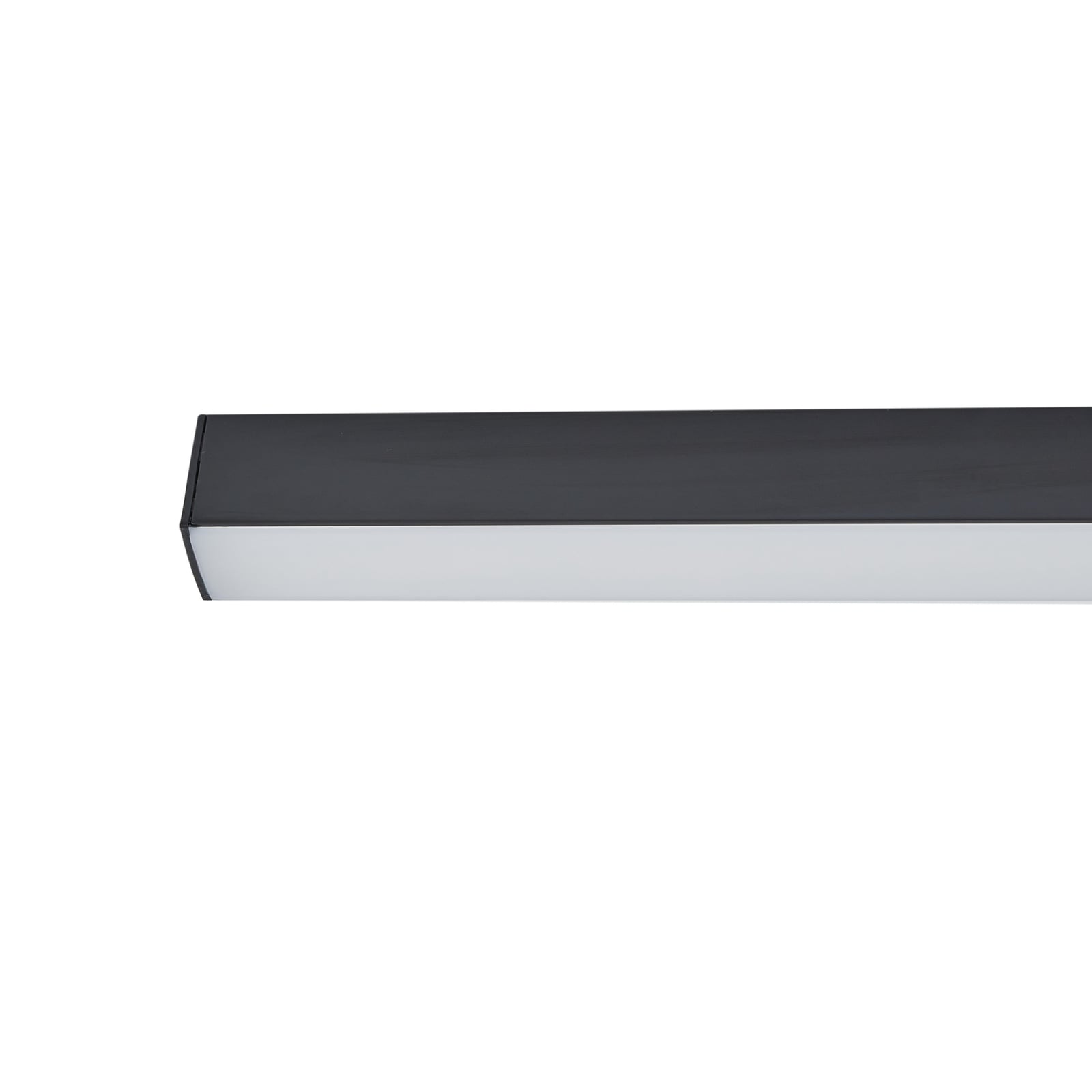 Lucande LED-Deckenleuchte Teniona 132 cm schwarz dimmbar mit Fernbedienung - 4251911791723