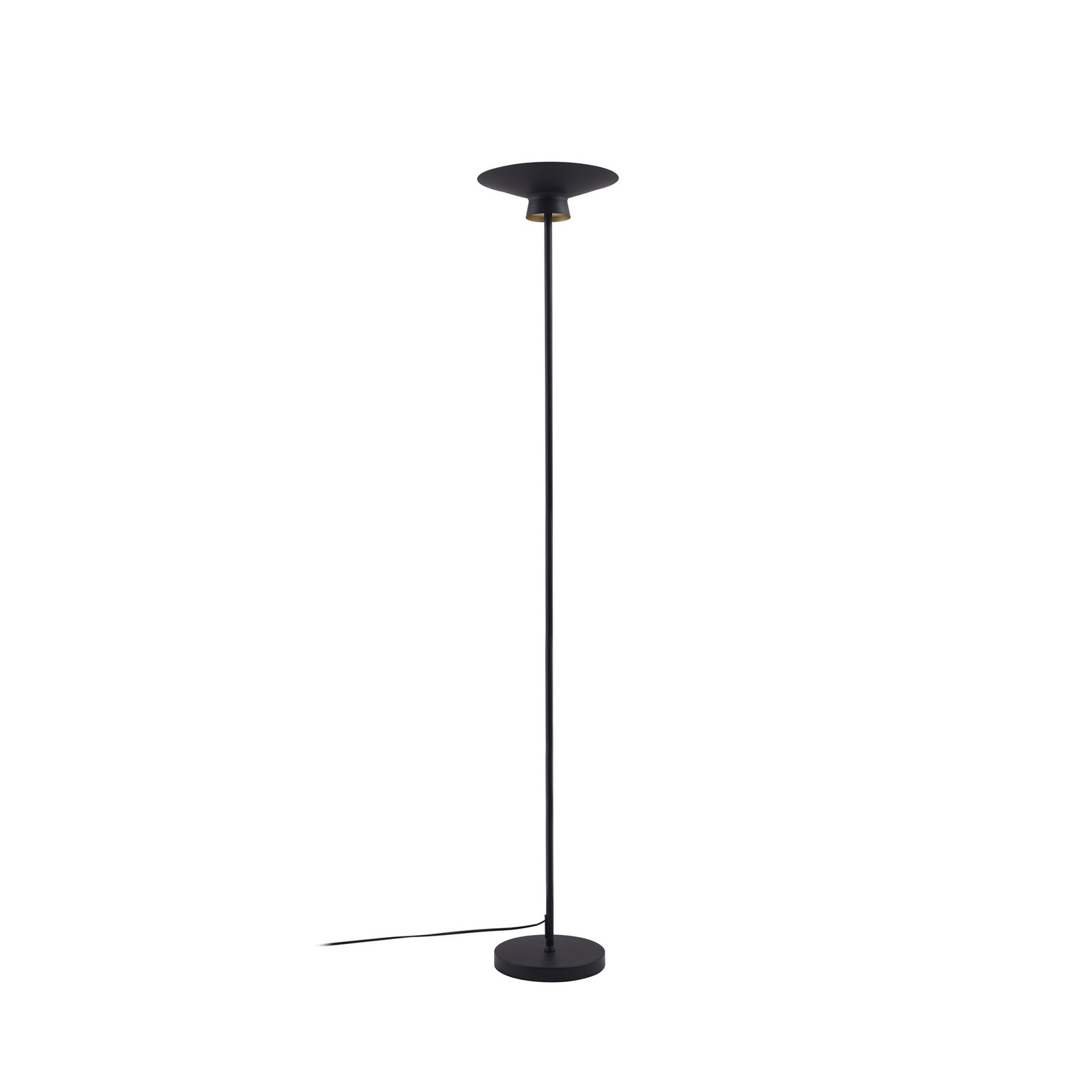 Lindby Stehleuchte Stehlampe LED schwarz Metall Wohnzimmer Esszimmer Norvind - 4251911791778