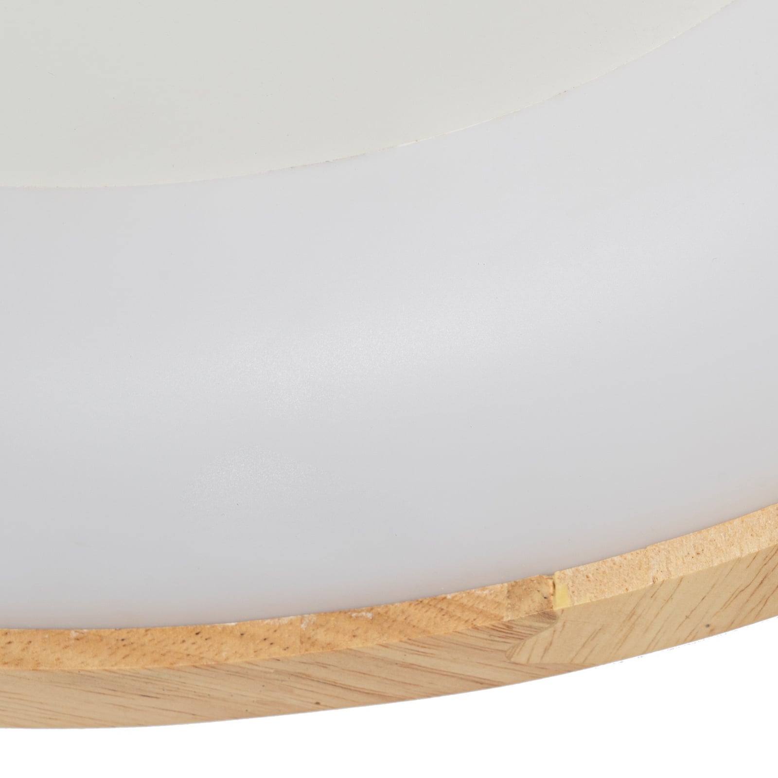 Lucande LED-Deckenleuchte Samvel Ø 40 cm Holz warmweiß universalweiß tageslicht - 4251911791846