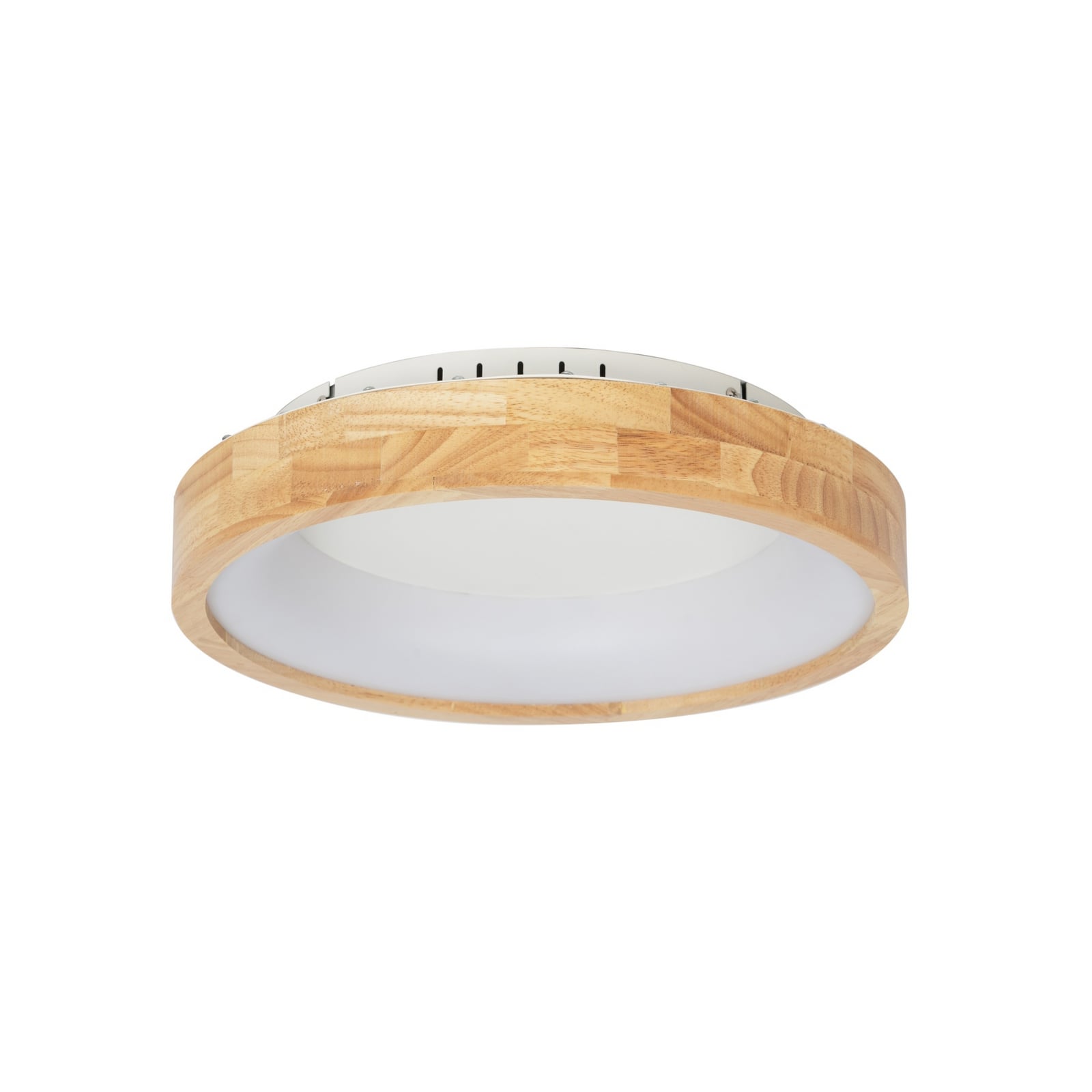 Lucande LED-Deckenleuchte Samvel Ø 40 cm Holz warmweiß universalweiß tageslicht - 4251911791846