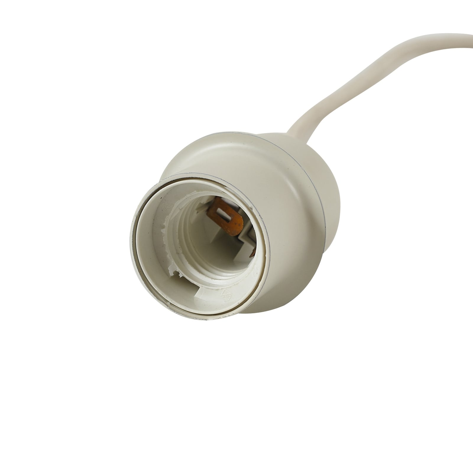 Lindby Hängeleuchte Elover beige Ø 45 cm Eisen dimmbar 1x15W LED - 4251911791969