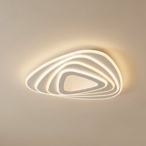 B-Ware Lindby Deckenleuchte Deckenlampe LED Rebeka weiß Fernbedienung CCT dimmbar