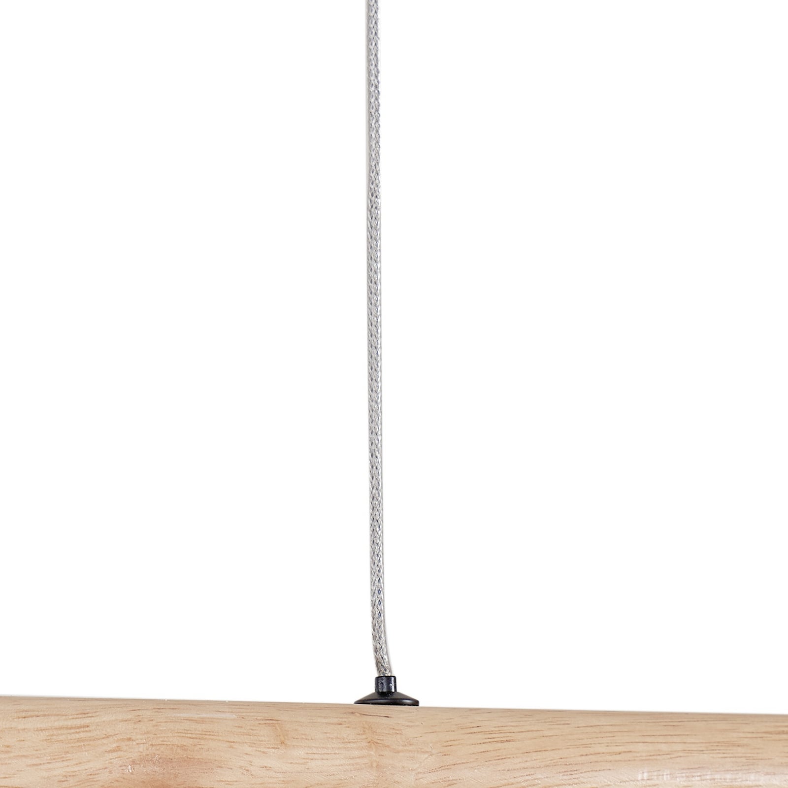 Lucande Holz Hängeleuchte Pendelleuchte Maruta LED 3000K 120 cm Balken Lampe - 4251911792799