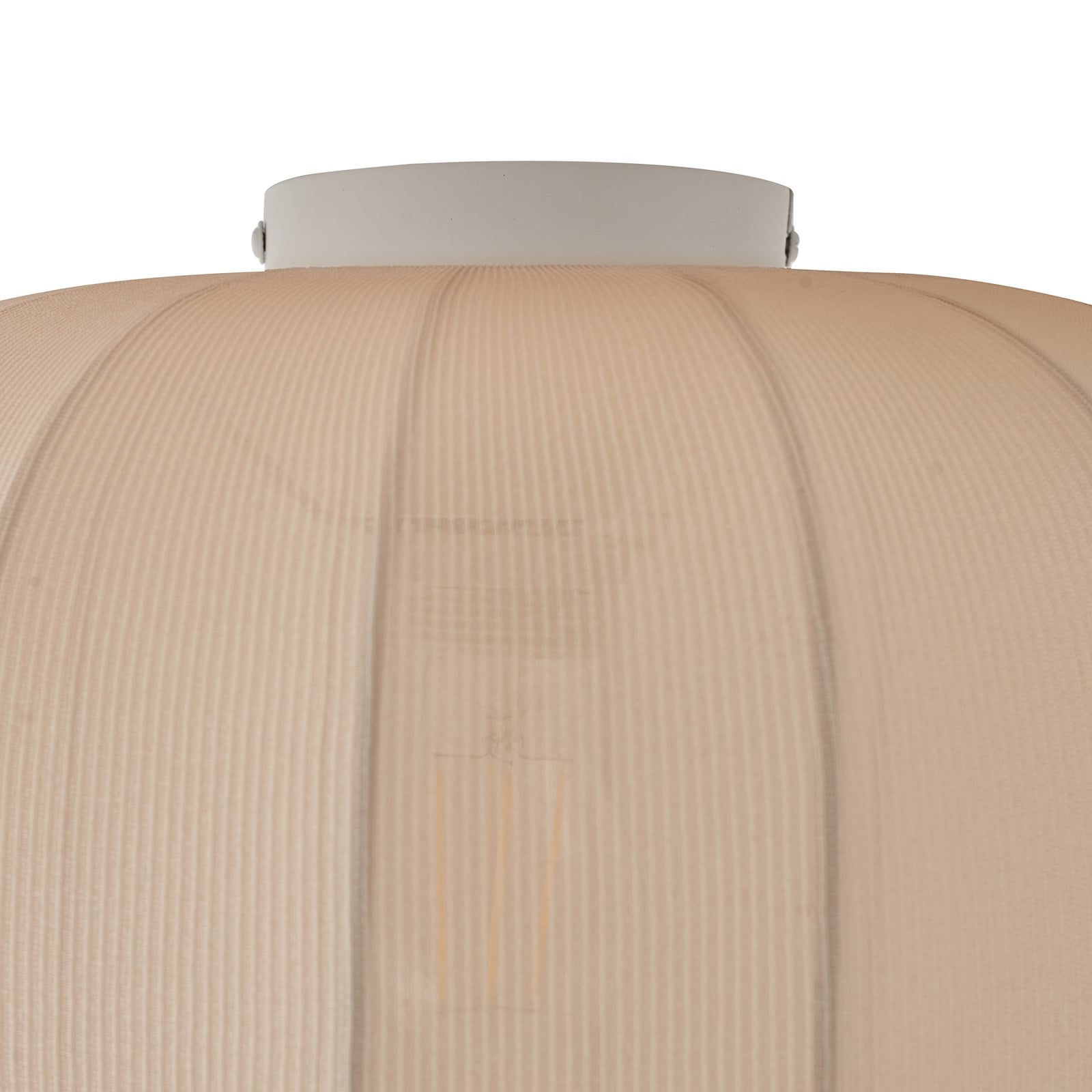 Lindby Deckenleuchte Helin beige Stoff Ø 35 cm dimmbar E27 15 W - 4251911793864