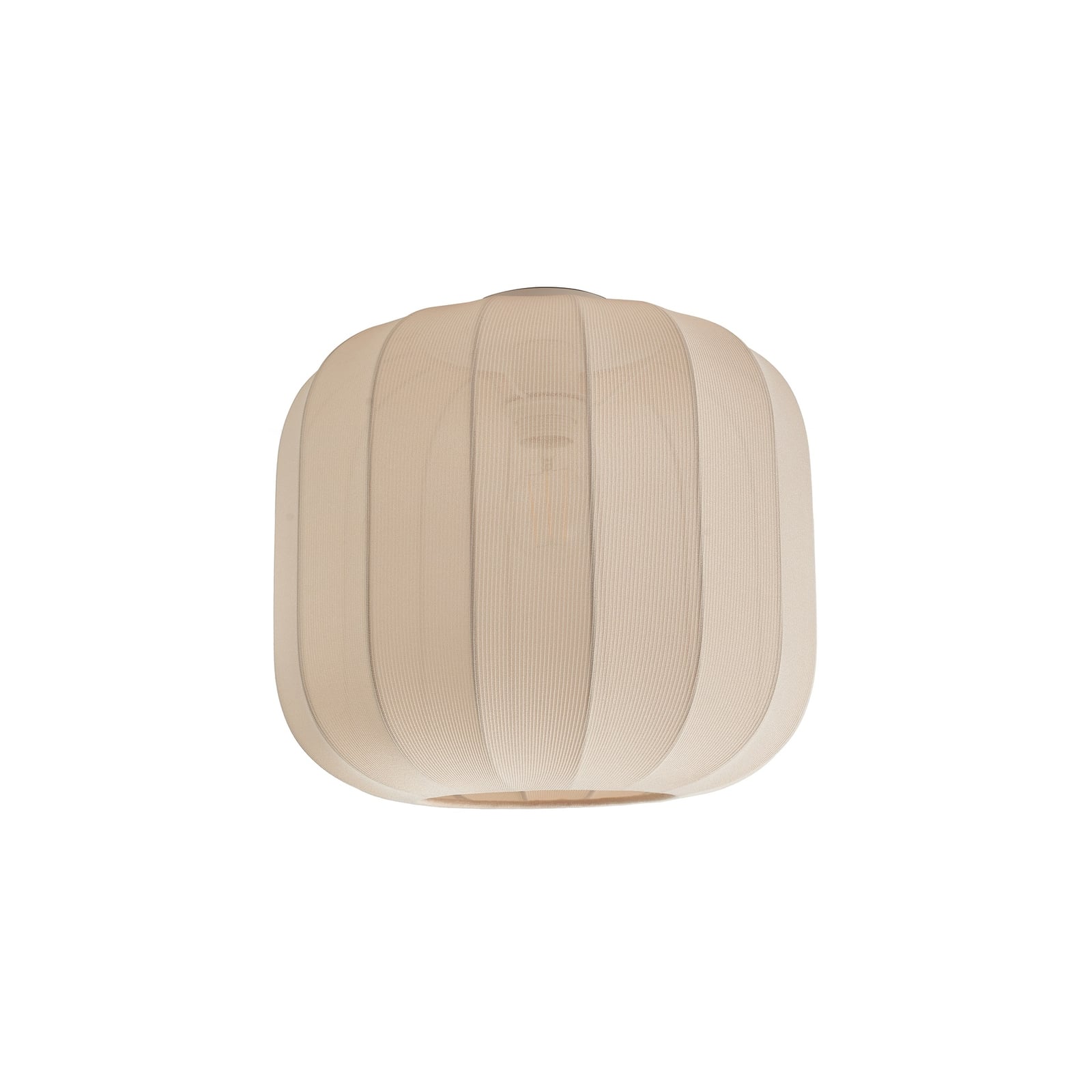 Lindby Deckenleuchte Helin beige Stoff Ø 35 cm dimmbar E27 15 W - 4251911793864