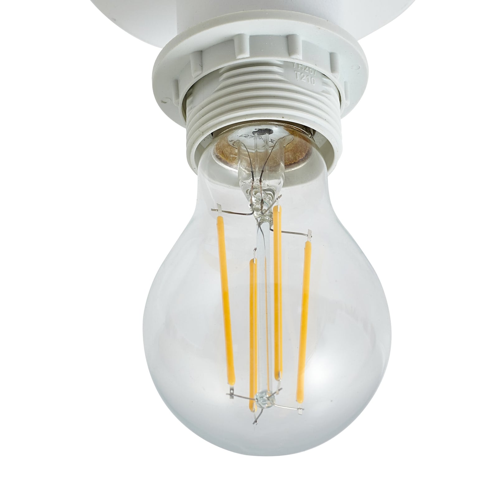 Lindby Deckenleuchte Helin beige Stoff Ø 35 cm dimmbar E27 15 W - 4251911793864