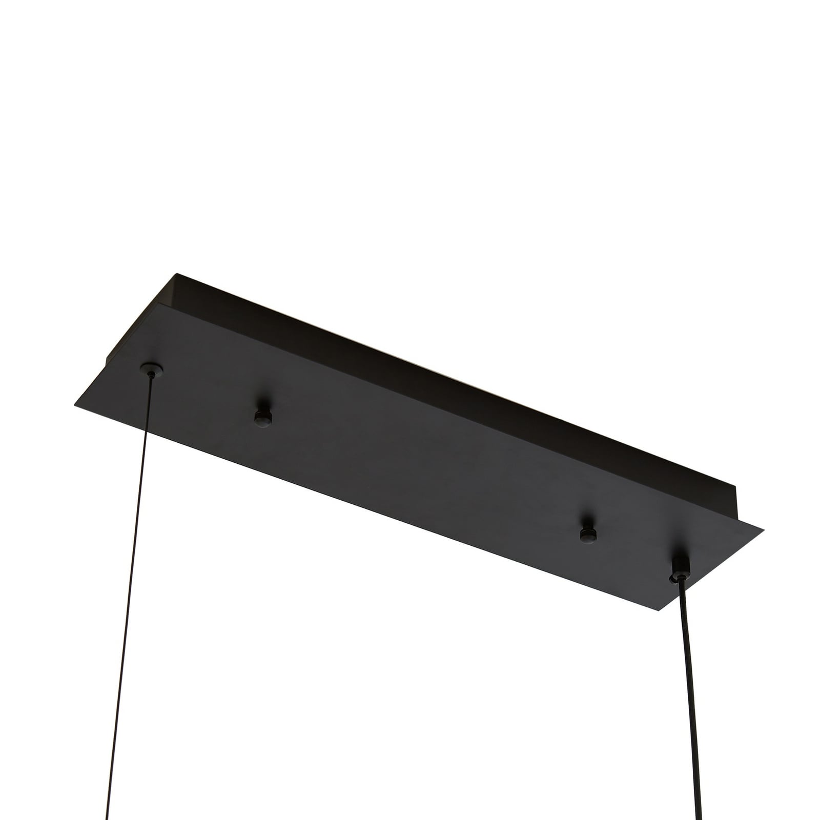 Lucande Hängeleuchte Pendelleuchte LED Leuchte schwarz weiß Eisen Silikon Textil - 4251911794717