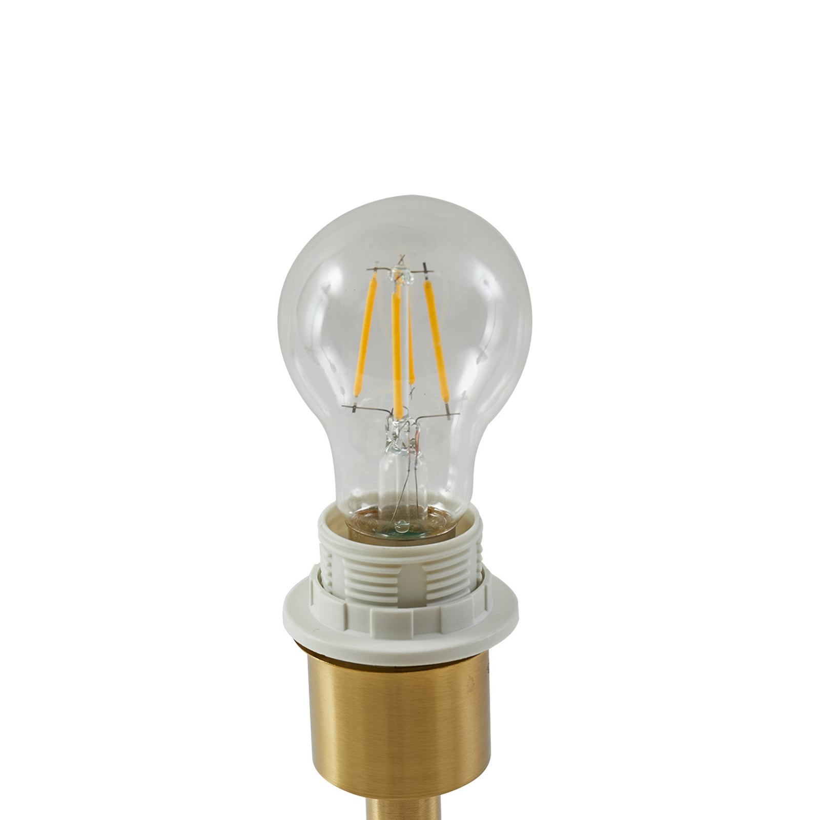 Lindby Tischlampe Alabaster Tischleuchte Tischlicht weiß/gold Ø 30 cm Marmor E27 - 4251911794922