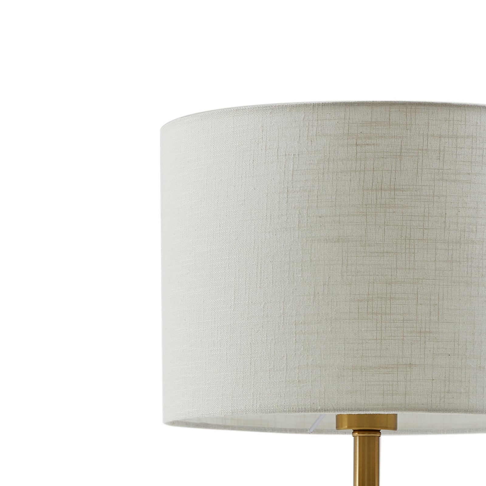 Lindby Tischlampe Alabaster Tischleuchte Tischlicht weiß/gold Ø 30 cm Marmor E27 - 4251911794922