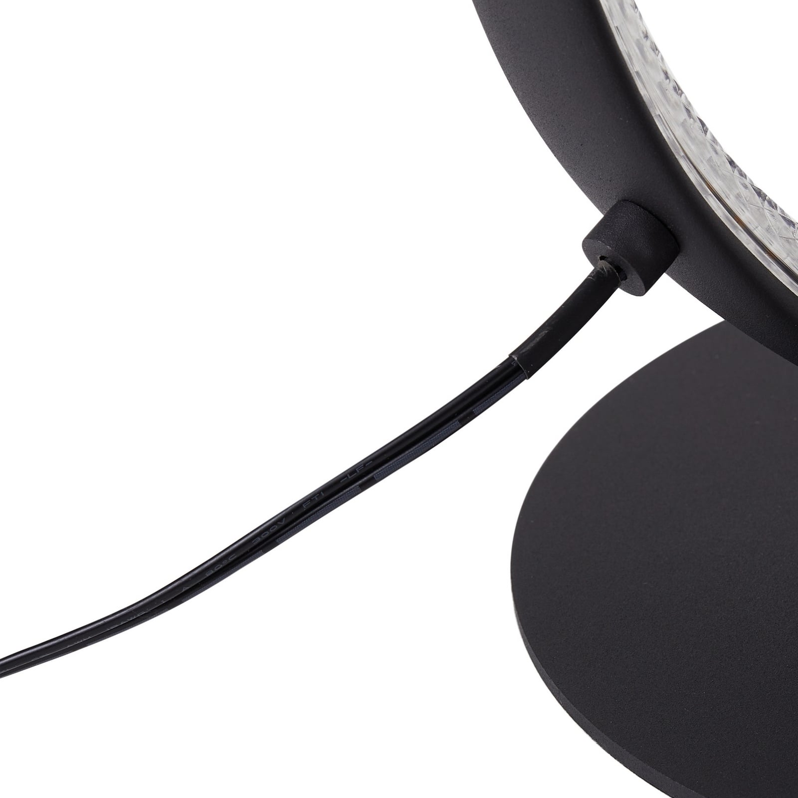 Lucande LED-Stehleuchte Rodado schwarz 132 cm Aluminium 24 W warmweiß 2210 lm - 4251911795004