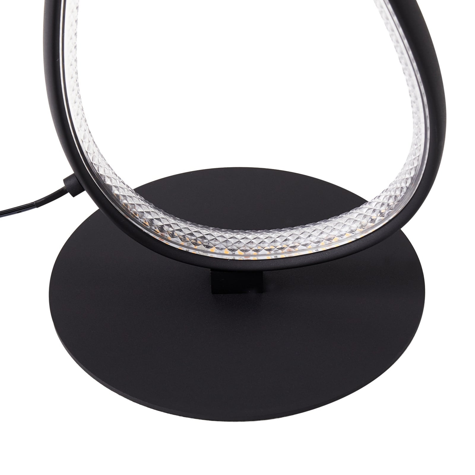 Lucande LED-Stehleuchte Rodado schwarz 132 cm Aluminium 24 W warmweiß 2210 lm - 4251911795004