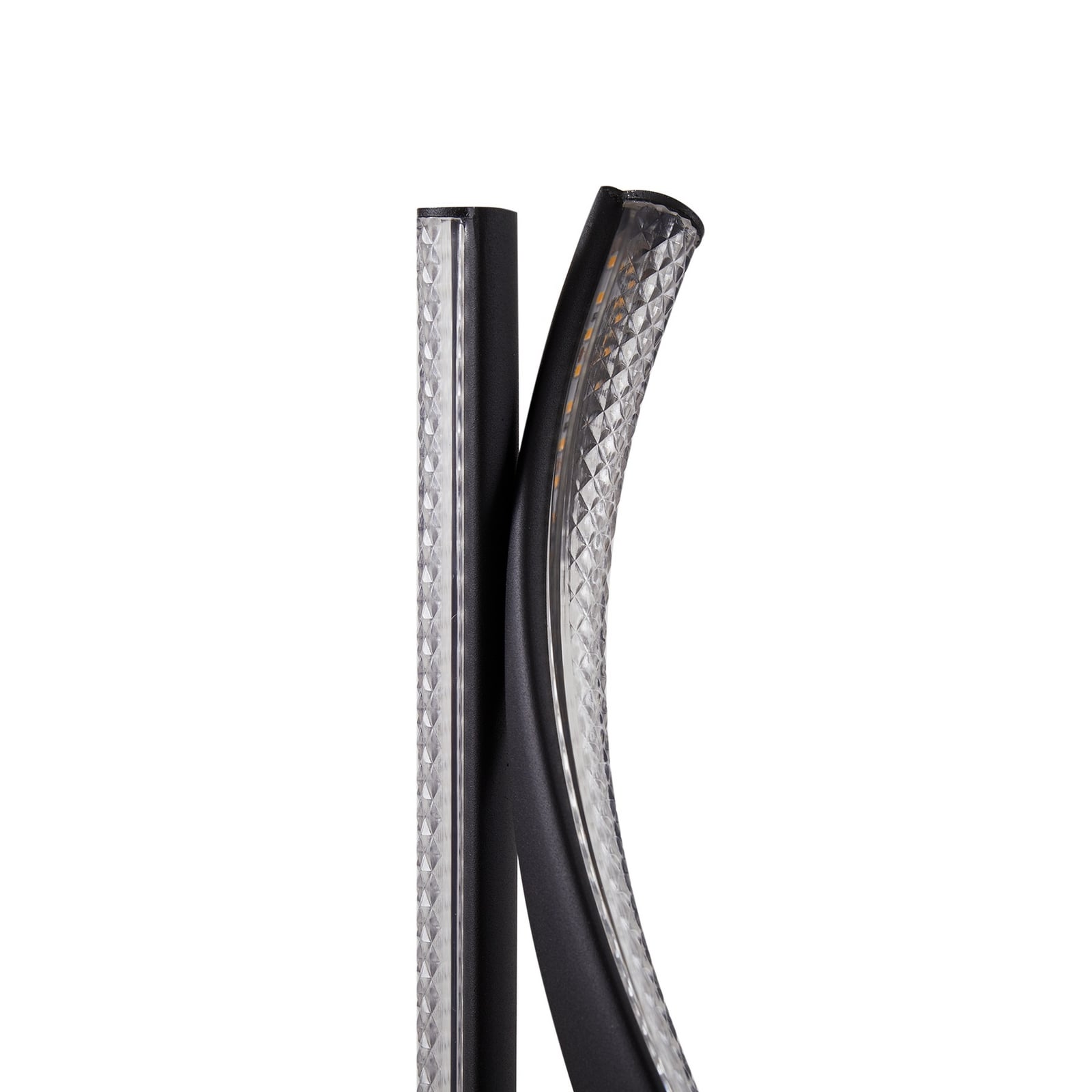 Lucande LED-Stehleuchte Rodado schwarz 132 cm Aluminium 24 W warmweiß 2210 lm - 4251911795004