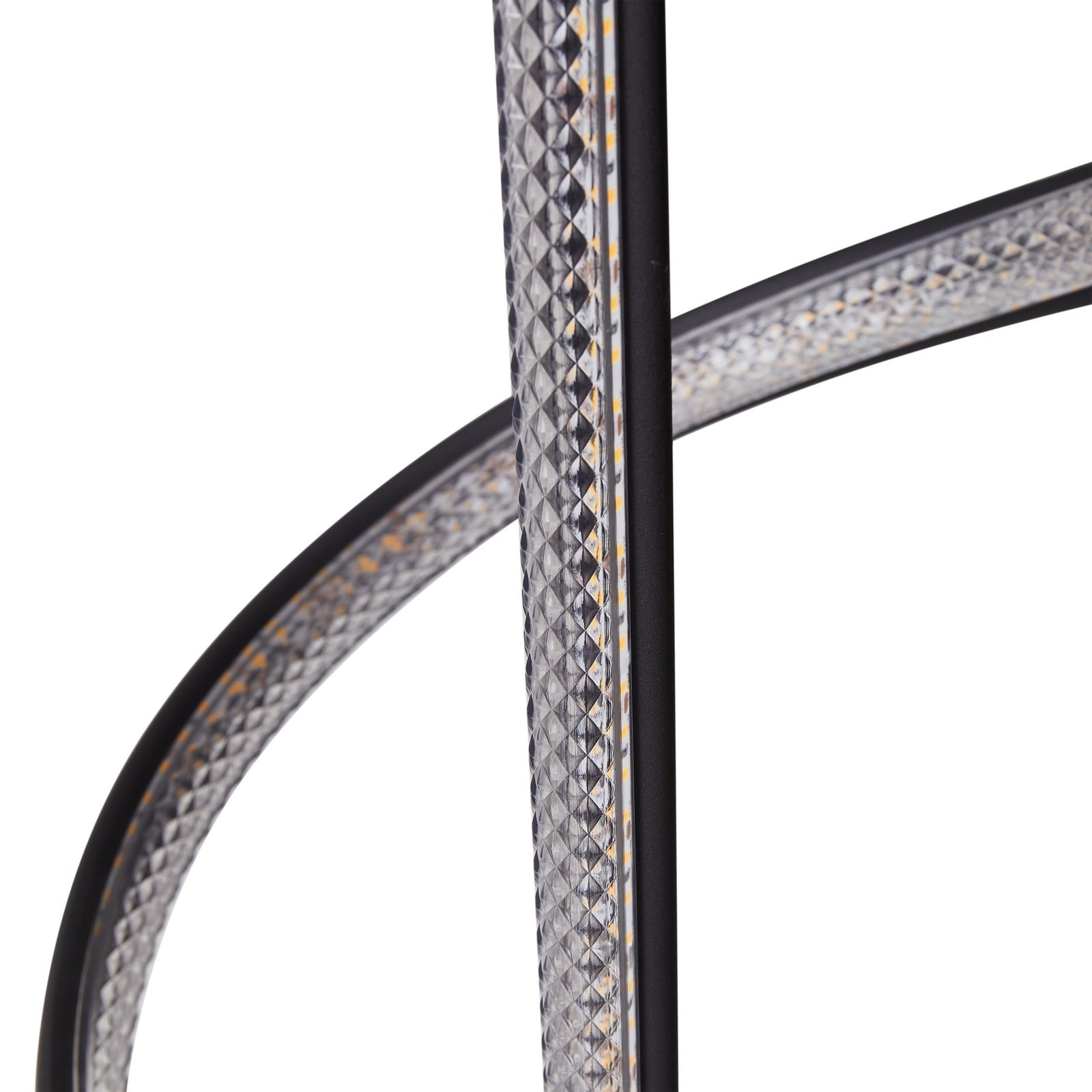 Lucande LED-Stehleuchte Rodado schwarz 132 cm Aluminium 24 W warmweiß 2210 lm - 4251911795004