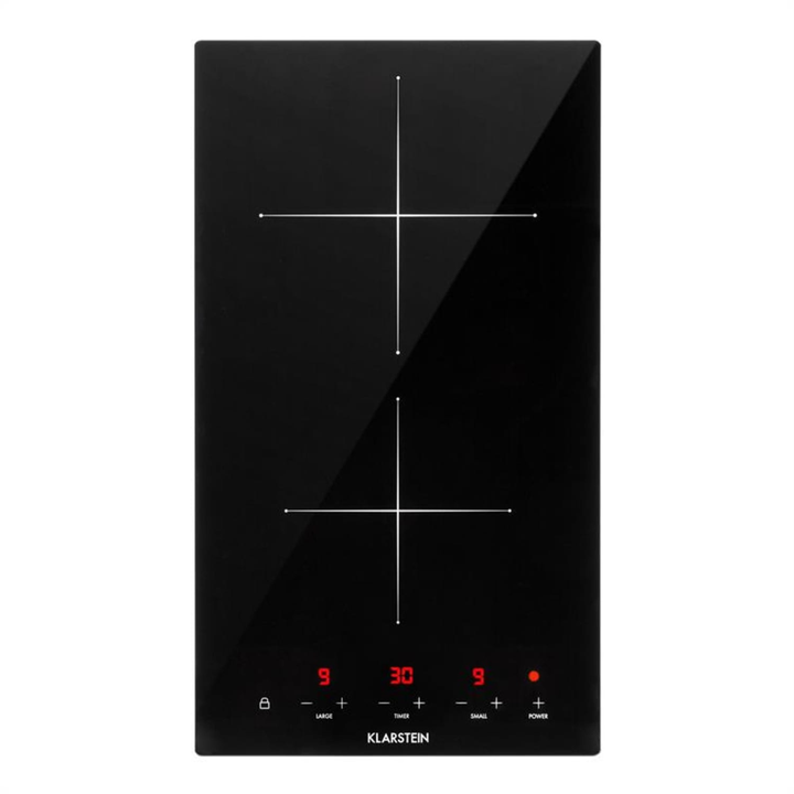 Klarstein Vari Cook Domino Induktionskochfeld Kochplatte Herdplatte 2 Kochzonen  B-Ware