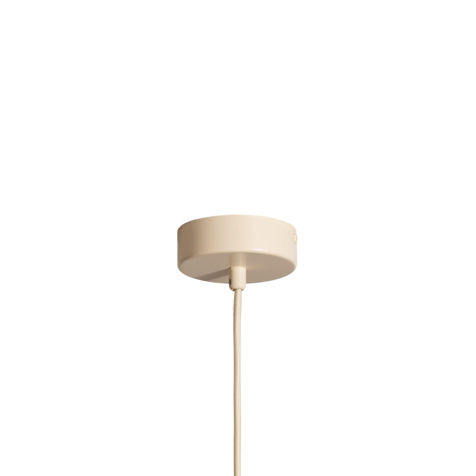 Hängelampe Uto creme Metall Ø 30 cm dimmbar E27 IP20 15 W LED - 5904798659080