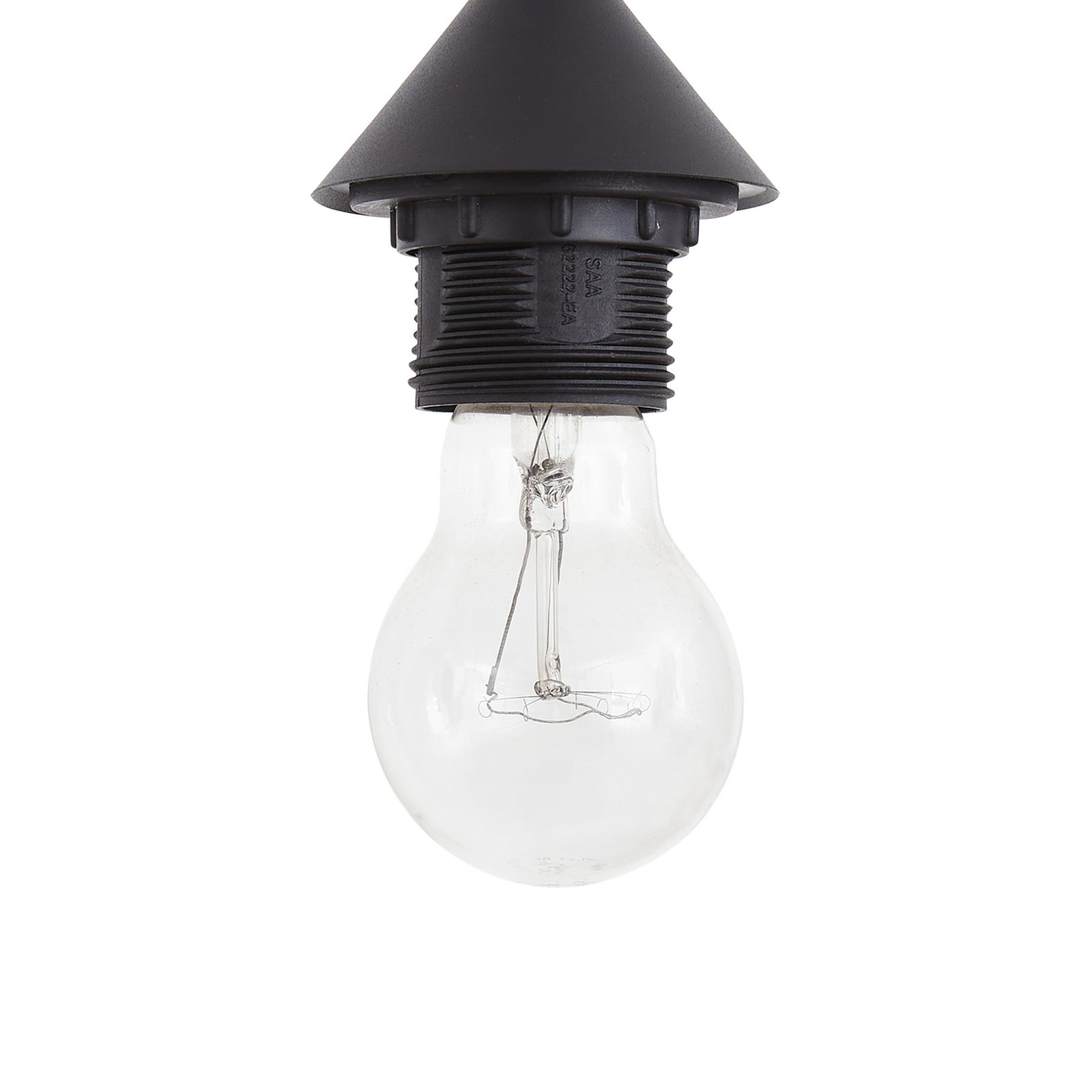 Lindby Hängeleuchte Marla 7-flammig Glas rauchgrau 128cm dimmbar E27 - 4251911797121