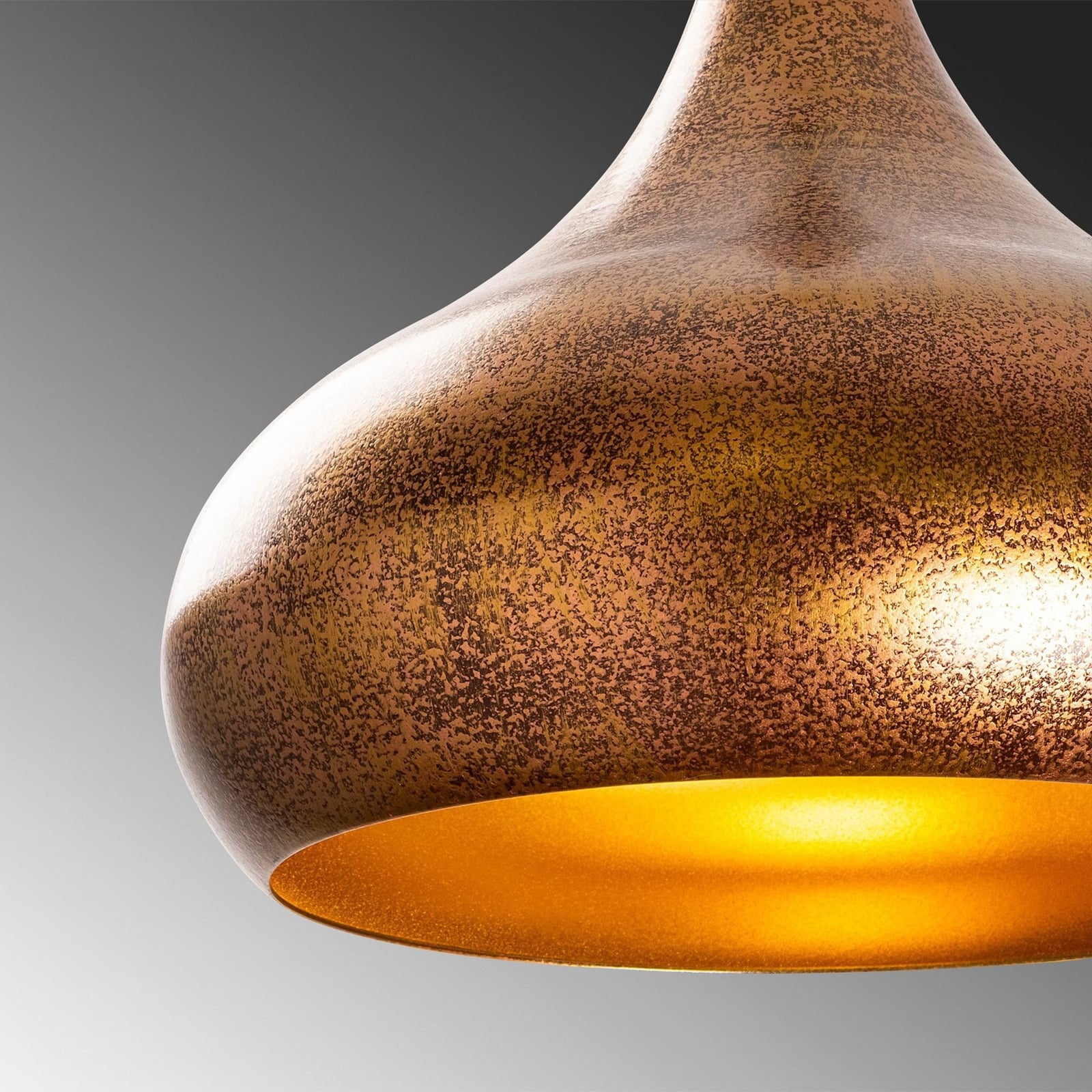 Hängeleuchte Muba 11550 messing brüniert Metall Ø 26 cm Deckenlampe Leuchte - 8683342591218