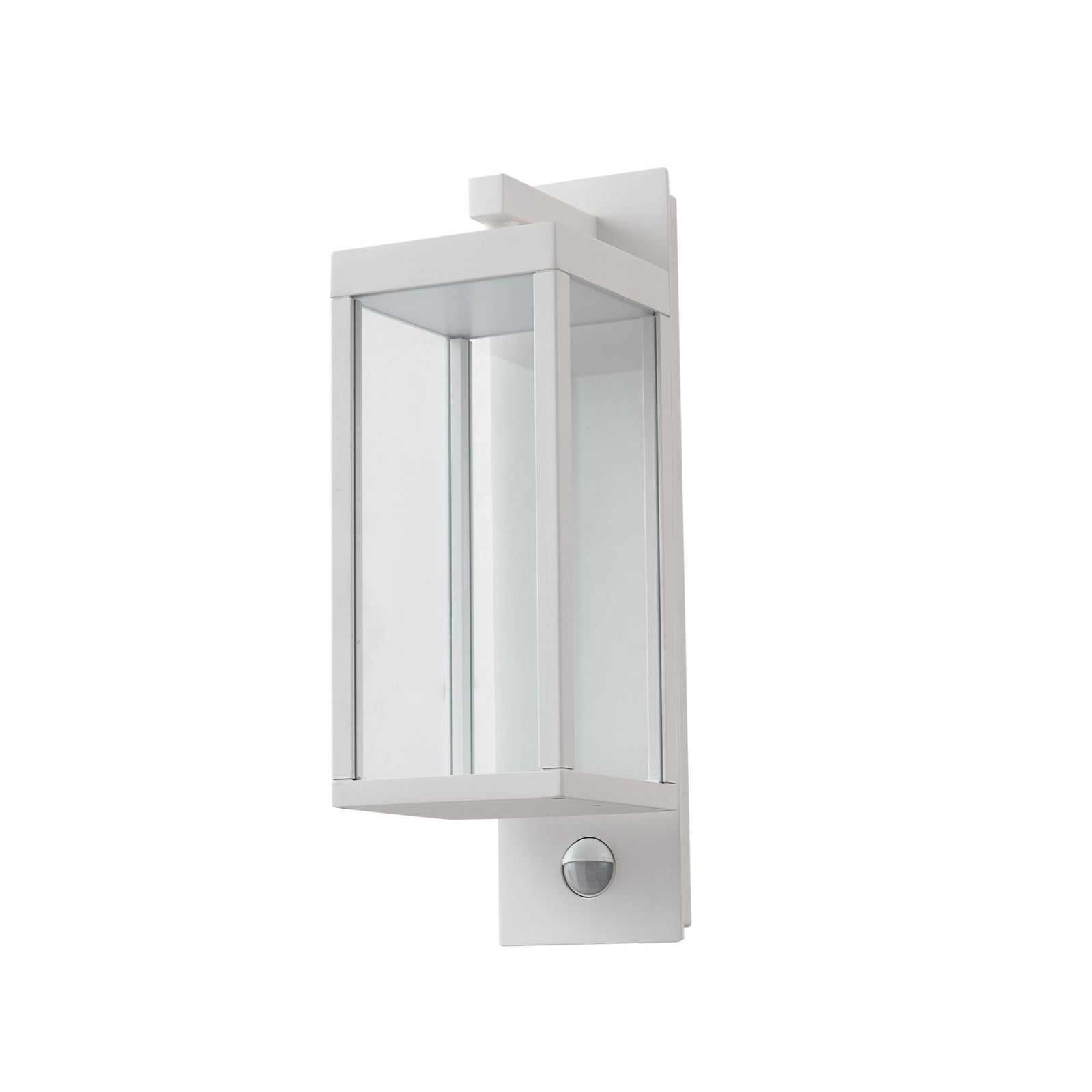 Lucande LED-Außenwandlampe Ferdinand weiß 38 cm mit Bewegungsmelder IP54 - 4251911798241