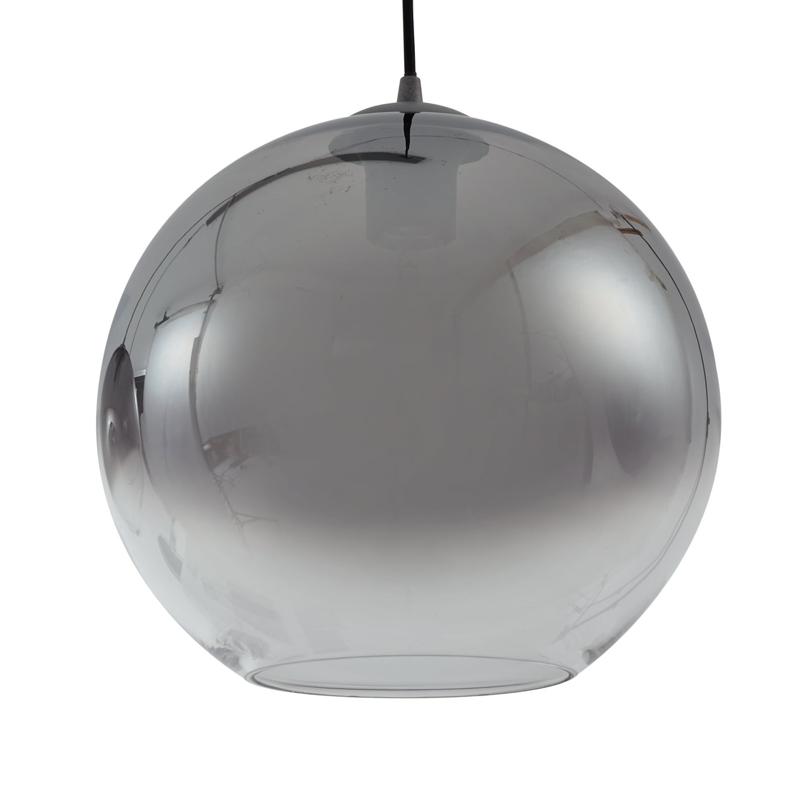 Lucande Hängeleuchte Brillar rauchgrau 3-flg 128cm dimmbar E27 Glas Eisen - 4251911798456