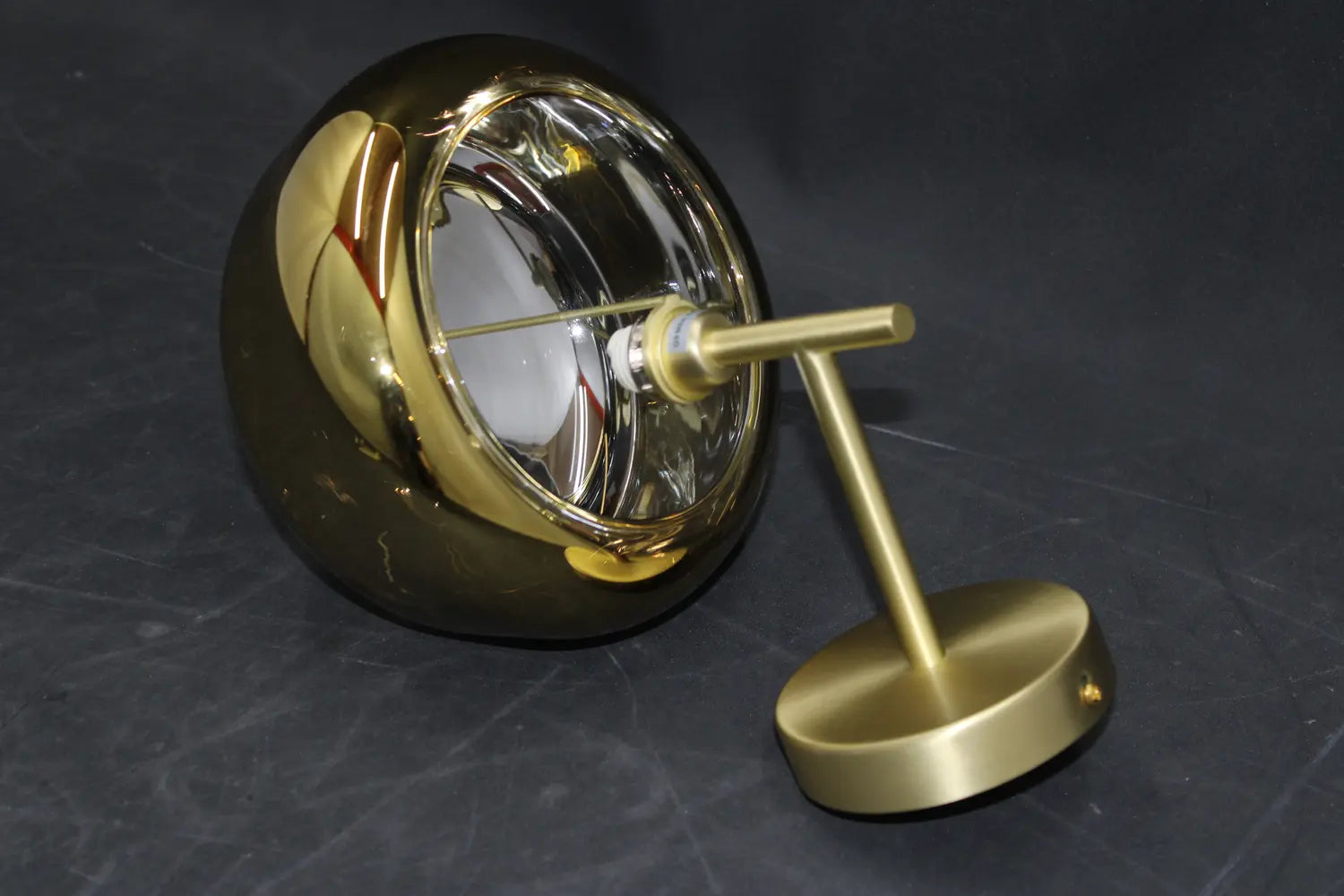 B-Ware Miloox Wandlampe Leuchte X Ray Borosilikatglas Glasrahmen G9 Siehe Text/Foto - 10035651