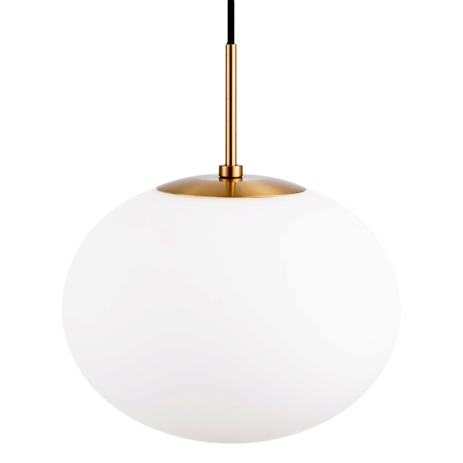 Dyberg Larsen Hängeleuchte Princess opal messing Ø 28 cm dimmbar E27 - 5704709081937