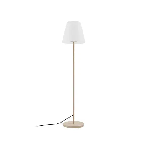 Lucande Terrassenleuchte Außenlampe Jaimy Beige Metall 150 Cm E27 B-Ware - 10036266