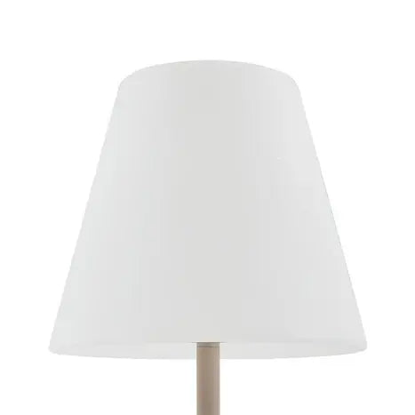 Lucande Terrassenleuchte Außenlampe Jaimy Beige Metall 150 Cm E27 B-Ware - 10036266