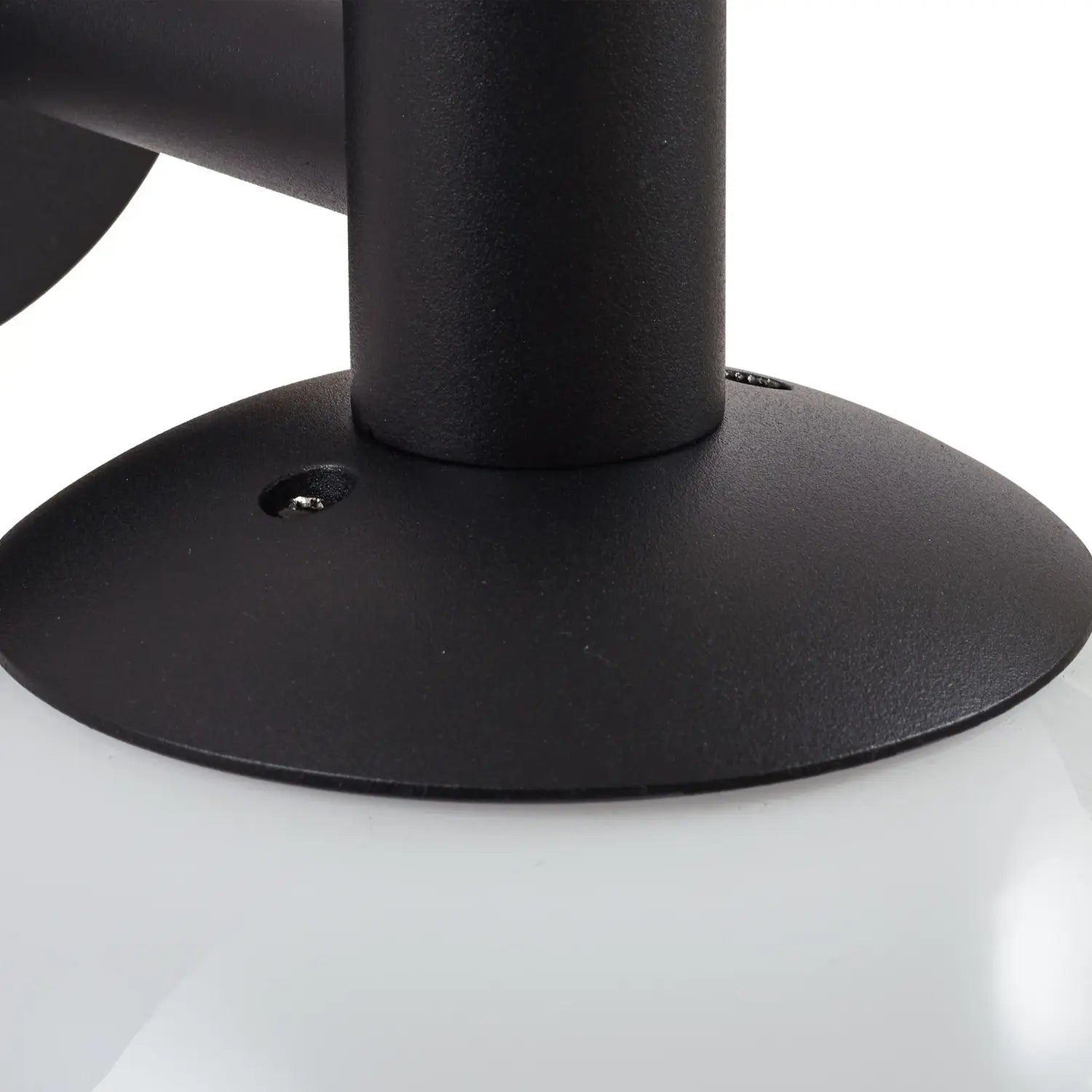 B-Ware Lindby Außenwandleuchte Wandlampe Dangan Weiß Glas Durchmesser 20 Cm Ip44   - 10036365